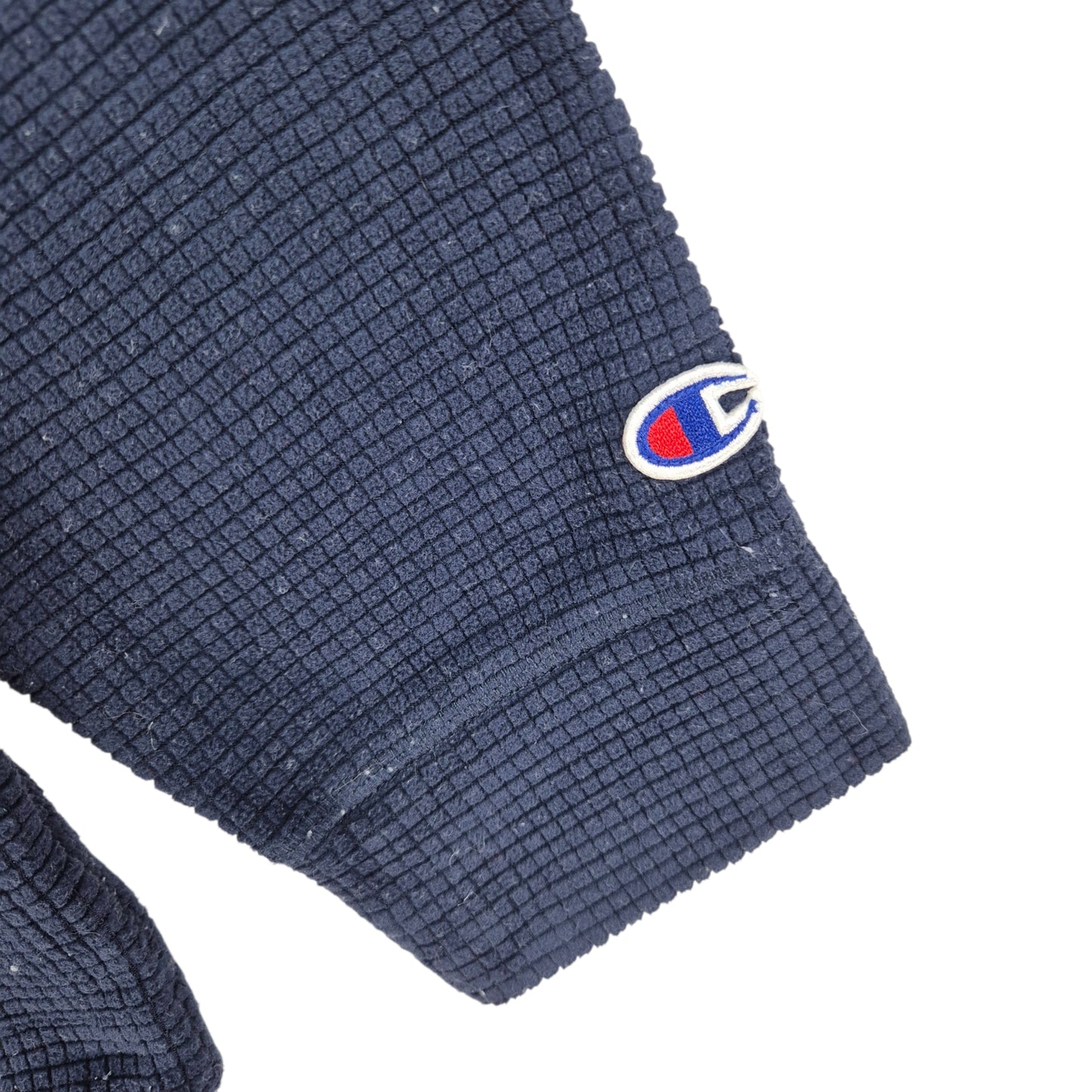 Champion Southern New Hampshire Uni Dark Blue & Grey Fleece Zip Jumper Size L