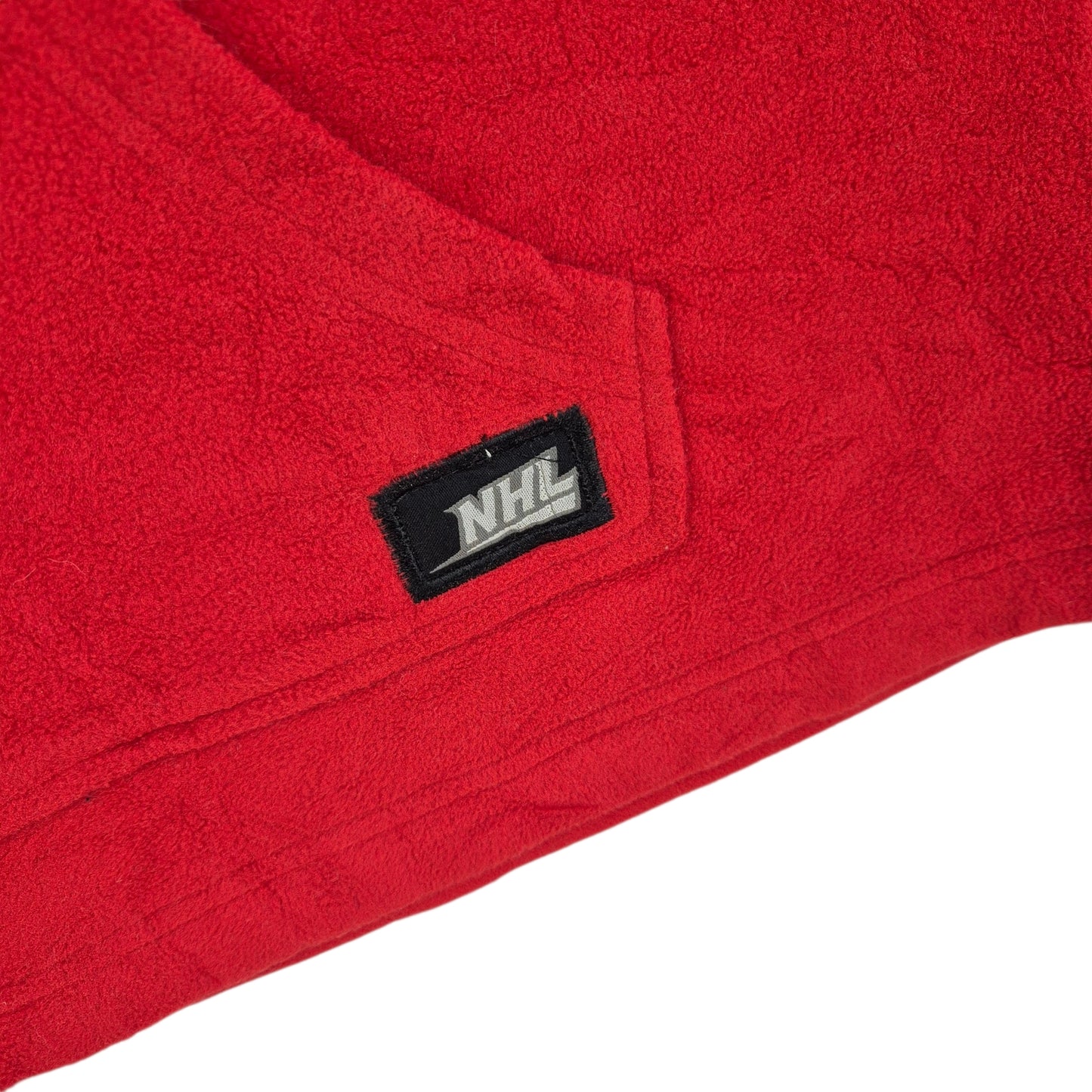 NHL Montreal Canadiens Red Embroidered Fleece Hoodie Size S