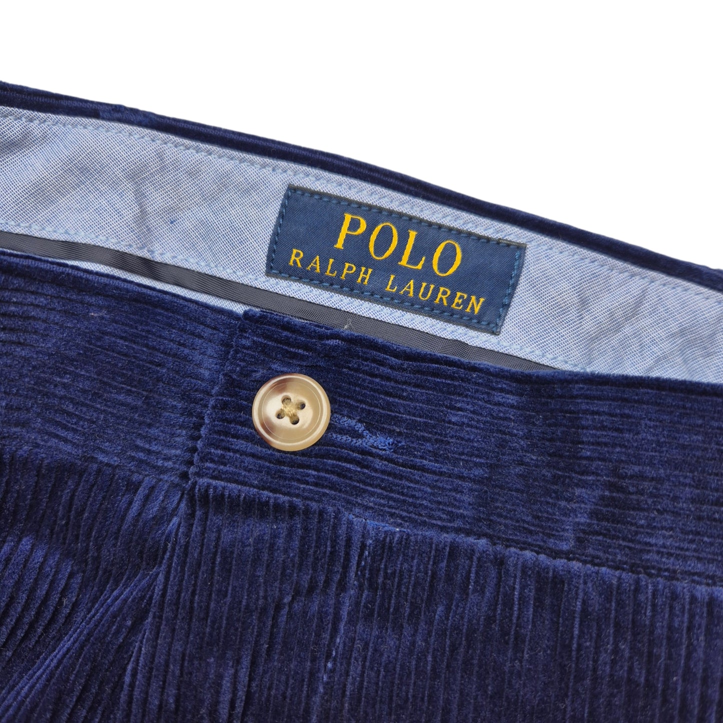 Polo Ralph Lauren Dark Blue Classic Fit Corduroy Pants W38