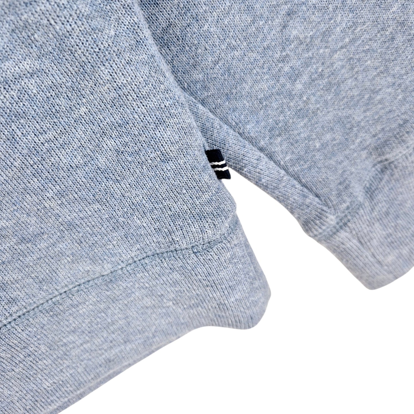 Nautica Light Blue Quarter Zip Knit Sweater Size XL