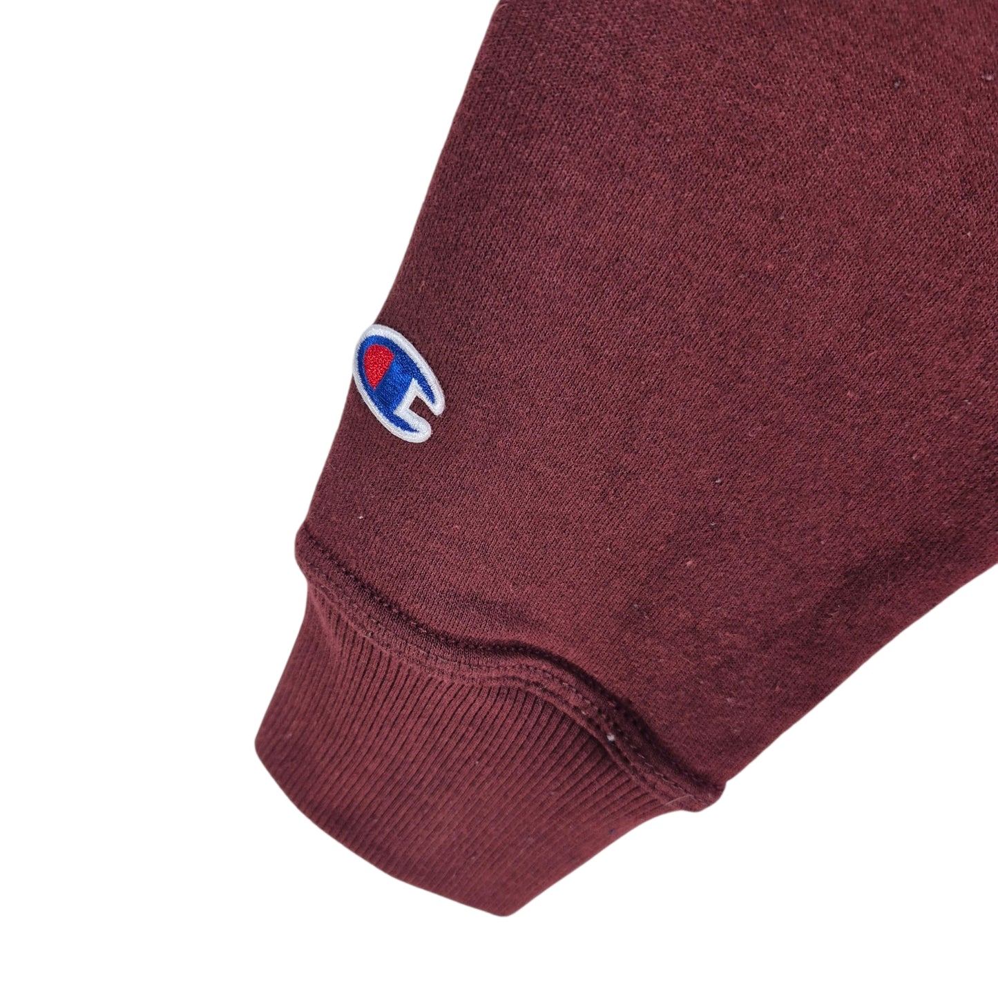 Champion Burgundy Basic Embroidered Hoodie Size S