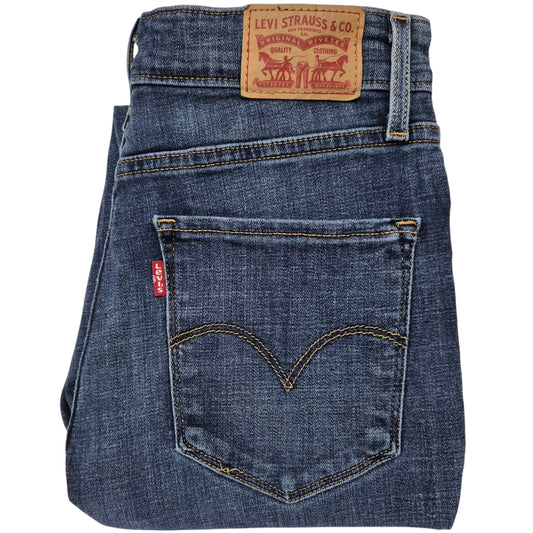 Levis 721 Jeans Womens High Rise Skinny Denim W27
