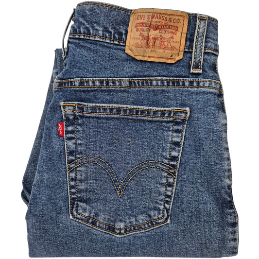 Vintage Levis 550 Jeans Womens Dark Blue Slight Bootcut Denim W29