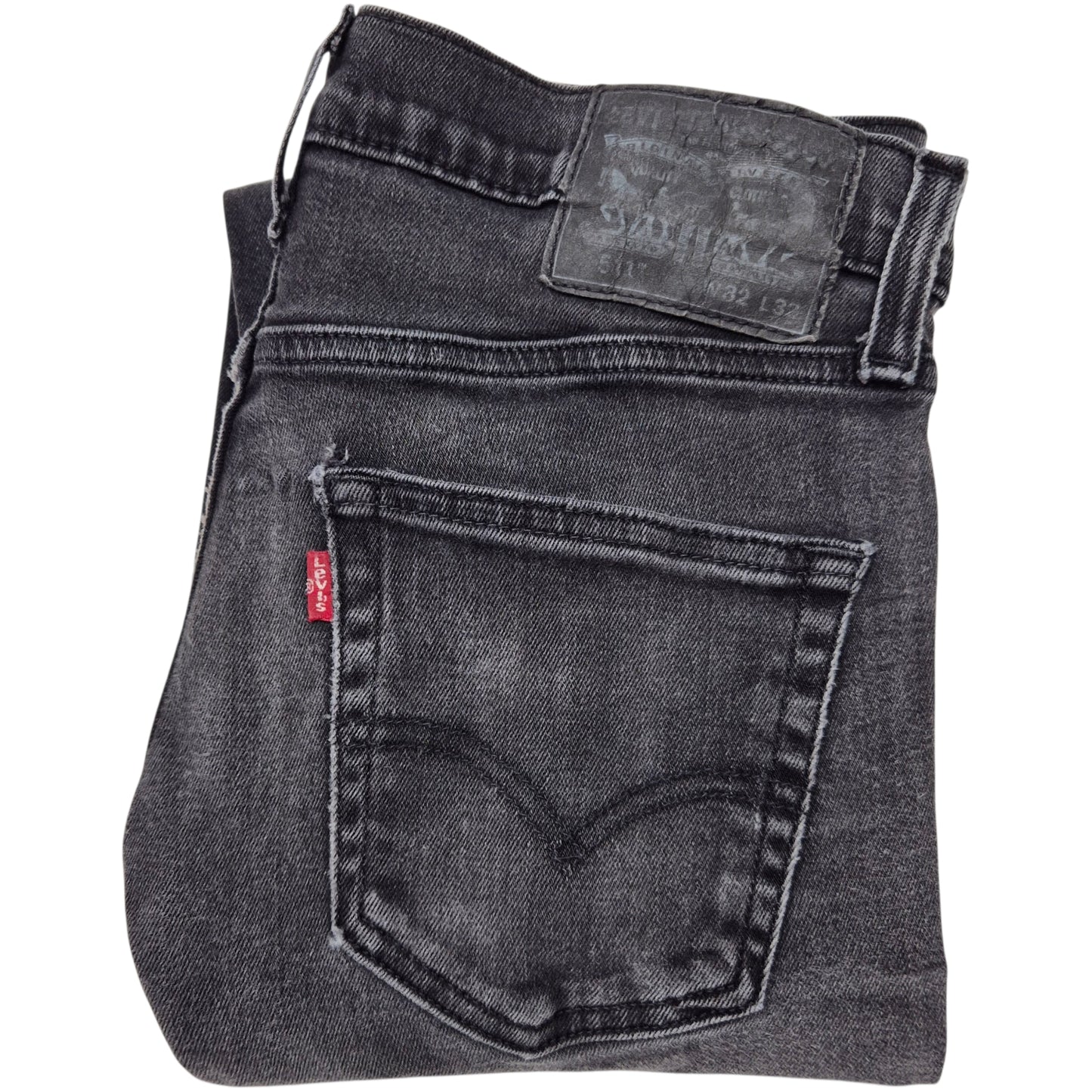 Levis 511 Jeans Dark Grey Skinny Fit Denim W31