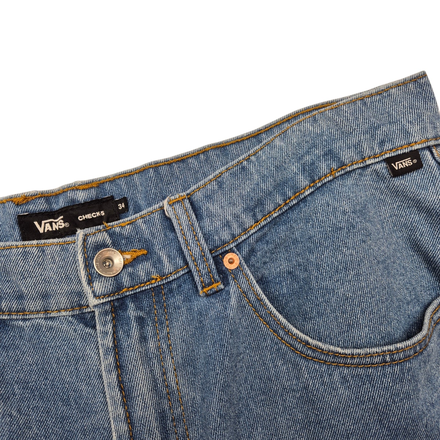 Vans Jeans Blue Heavy Loose Fit Denim W34