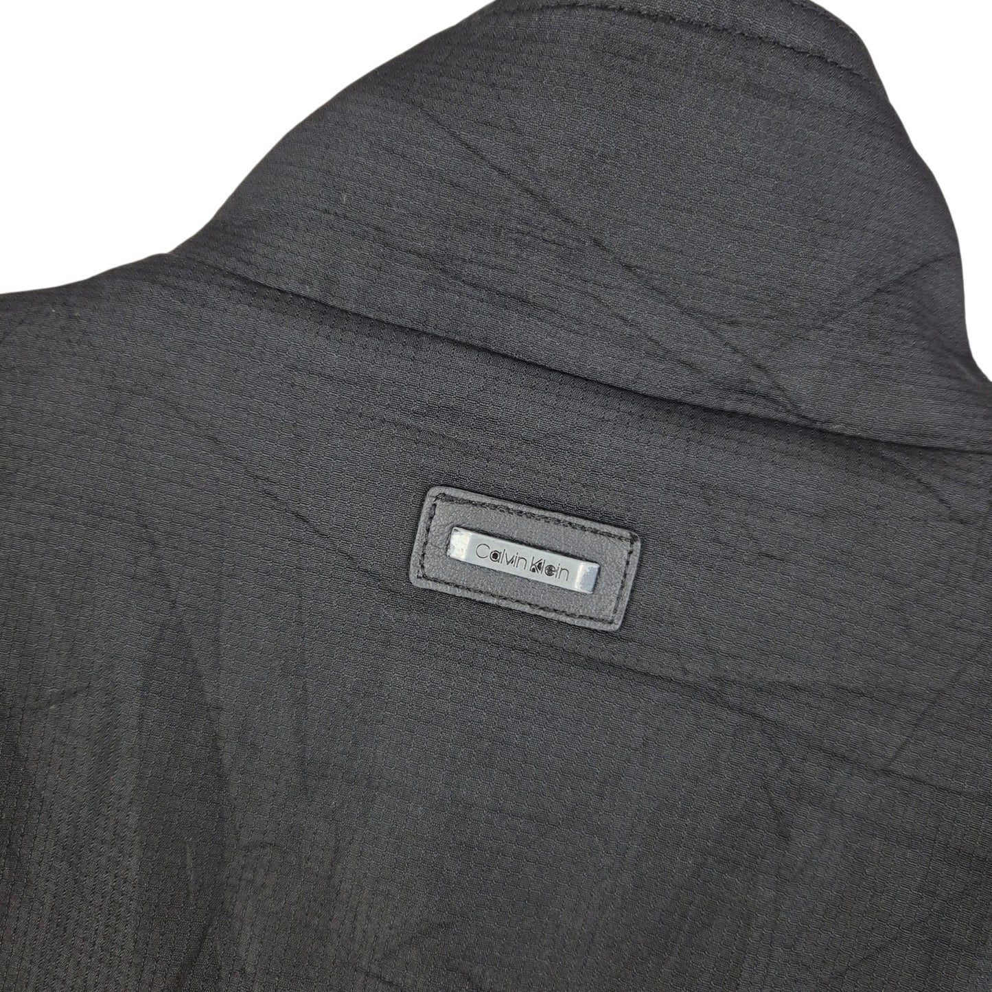 Calvin Klein Black Heavy Quilted Jacket Size L