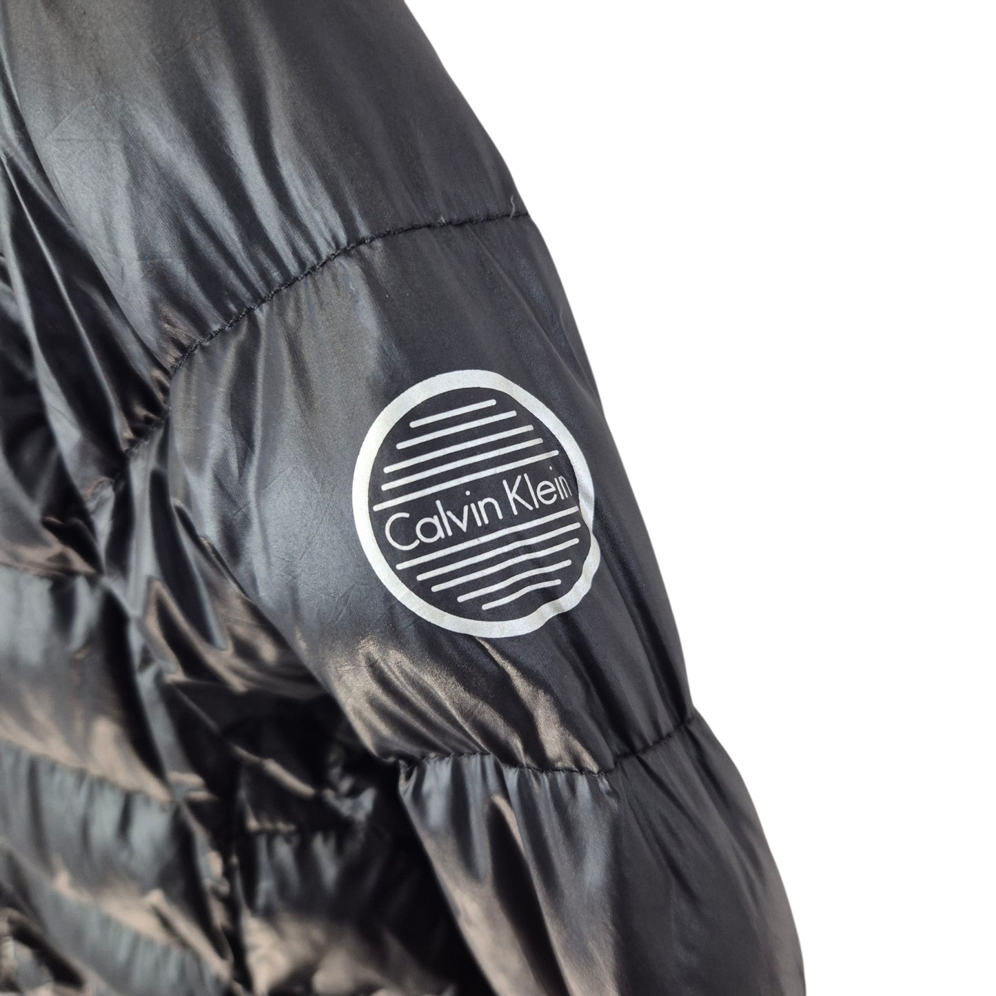 Calvin Klein Womens Black Padded Jacket Size S
