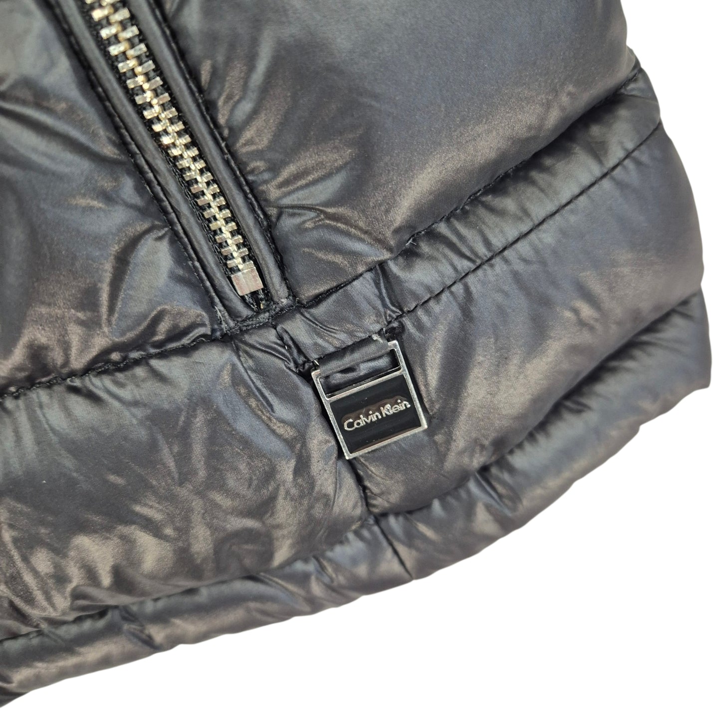Calvin Klein Womens Black Padded Jacket Size S