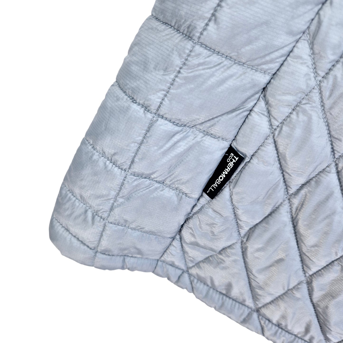 The North Face Womens Grey Microsoft Azure Padded Vest Size XL