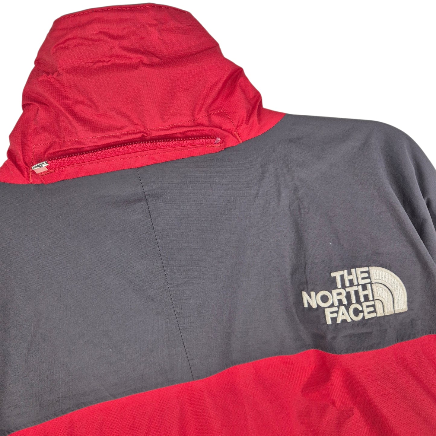 The North Face Red & Grey Gore Tex Nylon Jacket Size L