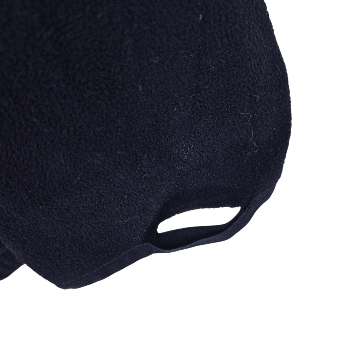Vintage Ralph Lauren Chaps 90's Dark Blue Embroidered Fleece Zip Hoodie Size L