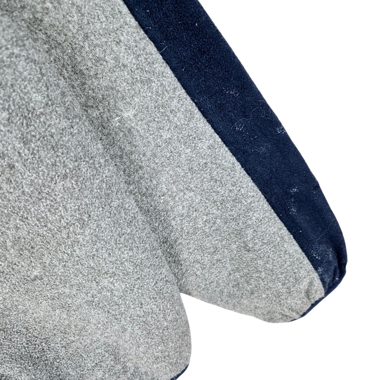 Nautica Grey Embroidered Fleece Zip Hoodie Size L