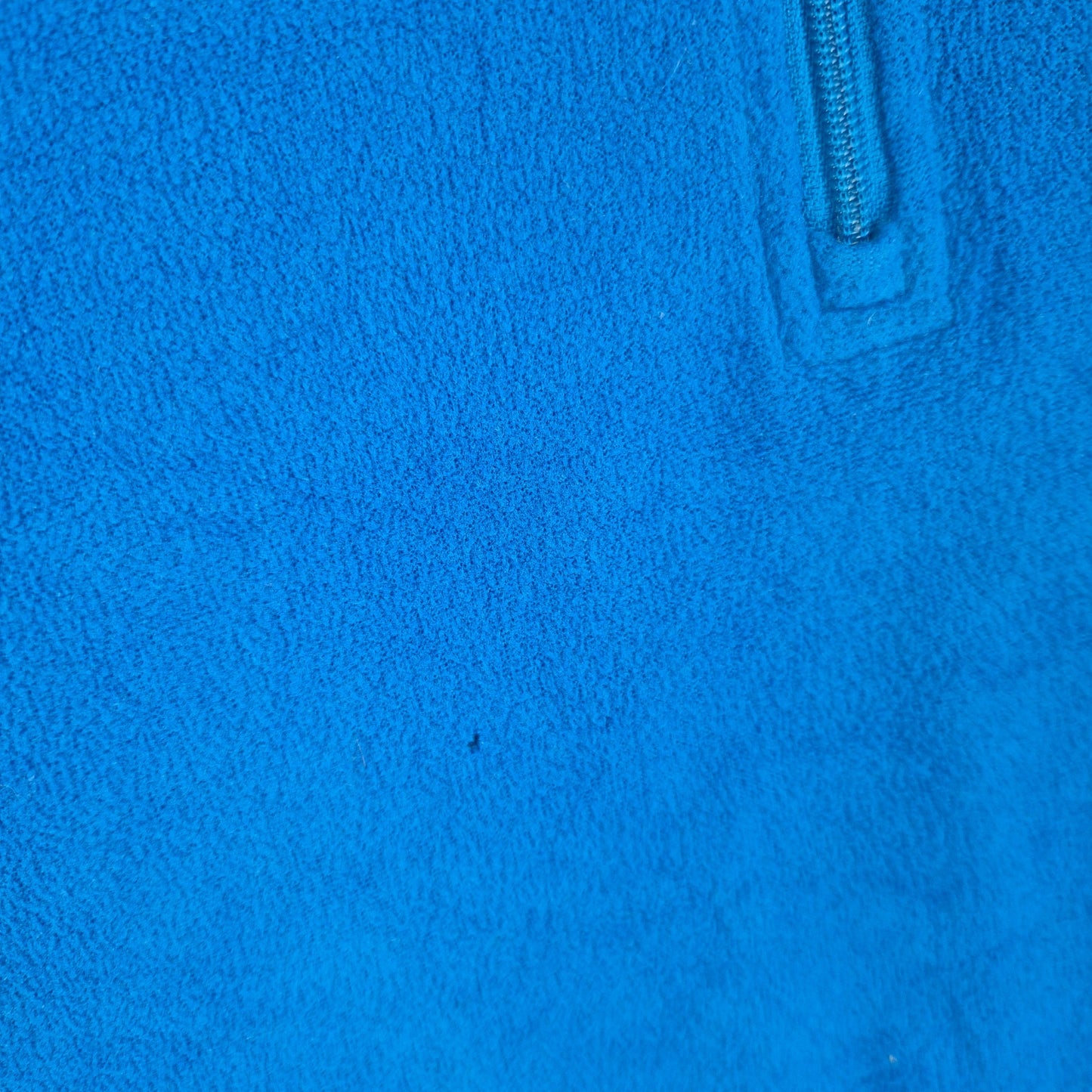Patagonia Womens Blue Light Quarter Zip Fleece Jumper Size M