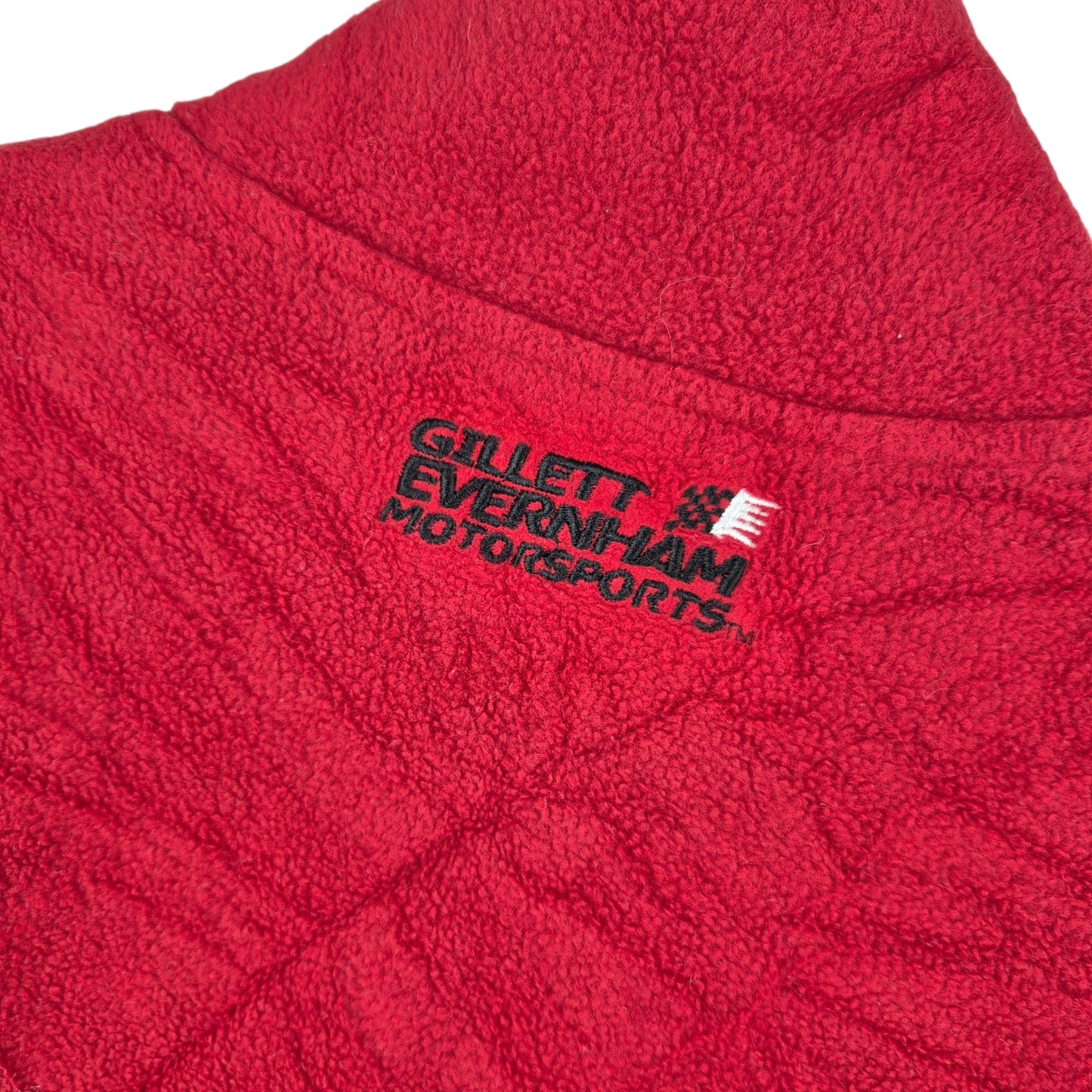 Vintage NASCAR Kasey Kahne Black & Red Fleece Jumper Size XL
