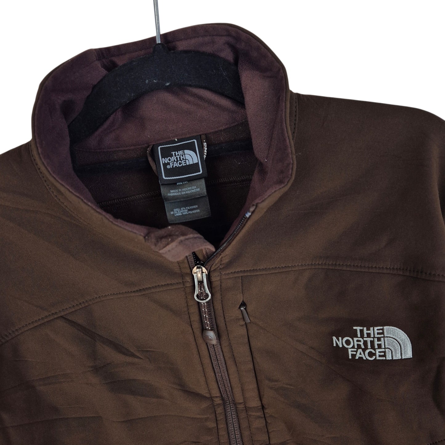 The North Face Womens Brown Apex Water Resistant Windbreaker Jacket Size M