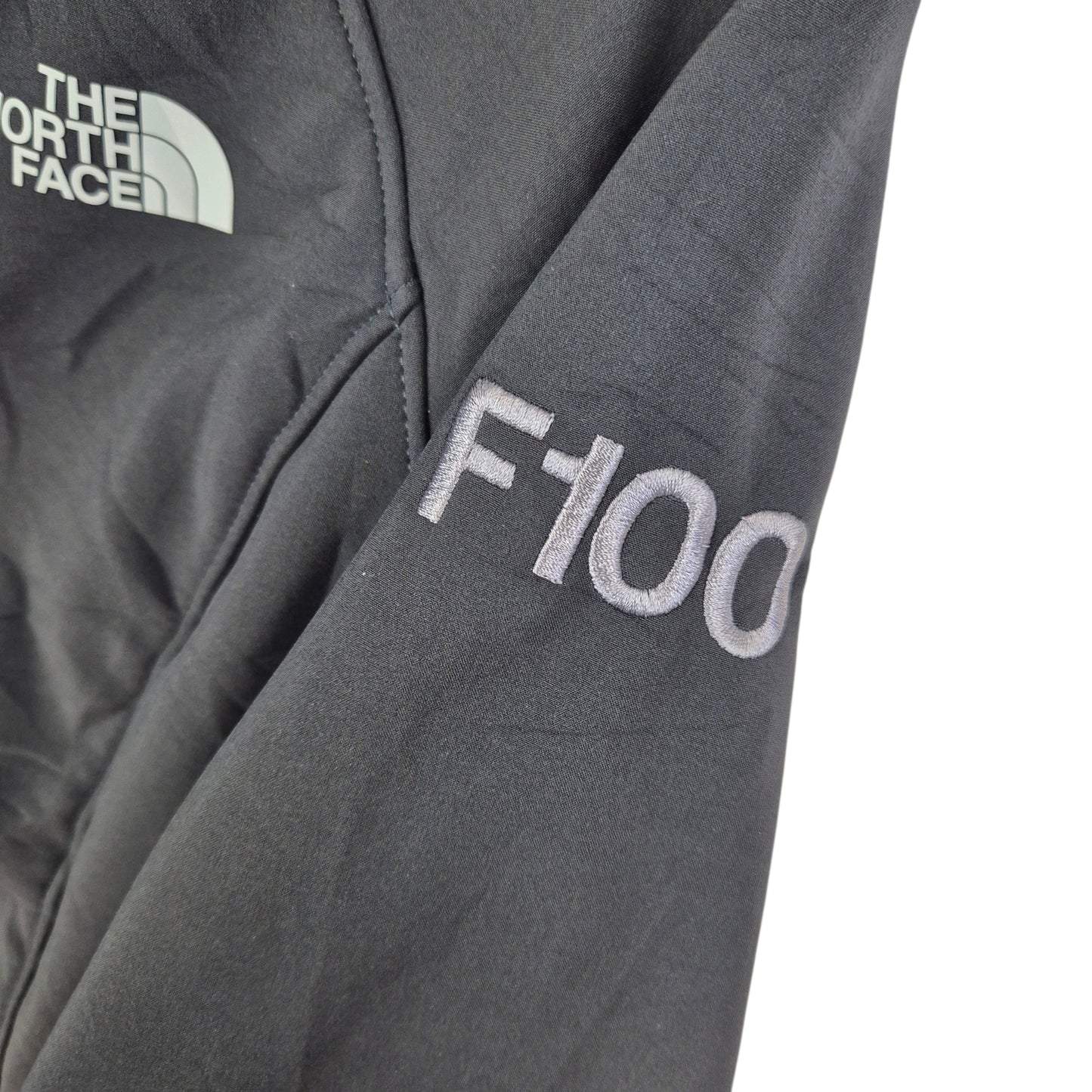The North Face Womens Black Water Resistant Windbreaker Jacket Size S