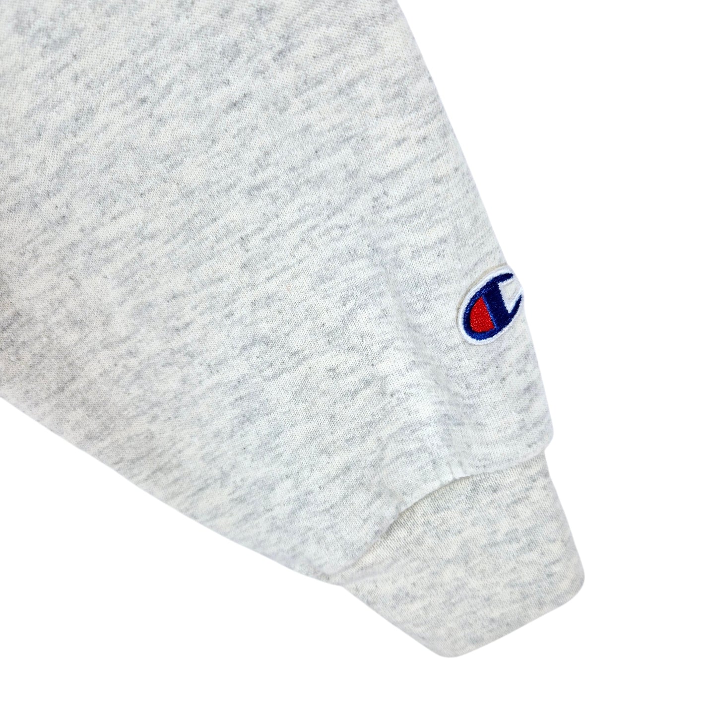 Champion White Light Chest Script Hoodie Size S