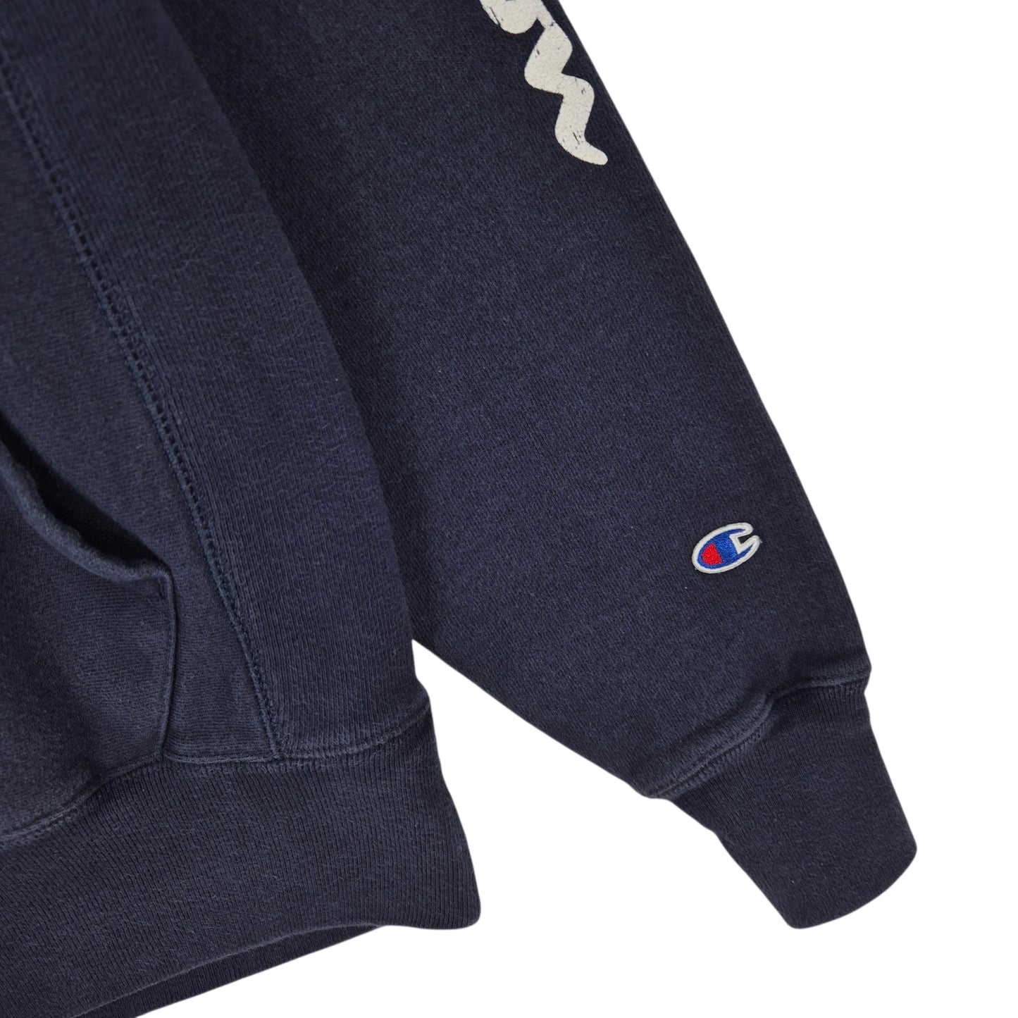 Champion Reverse Weave Pingry Private School Dark Blue Heavy Hoodie Size S