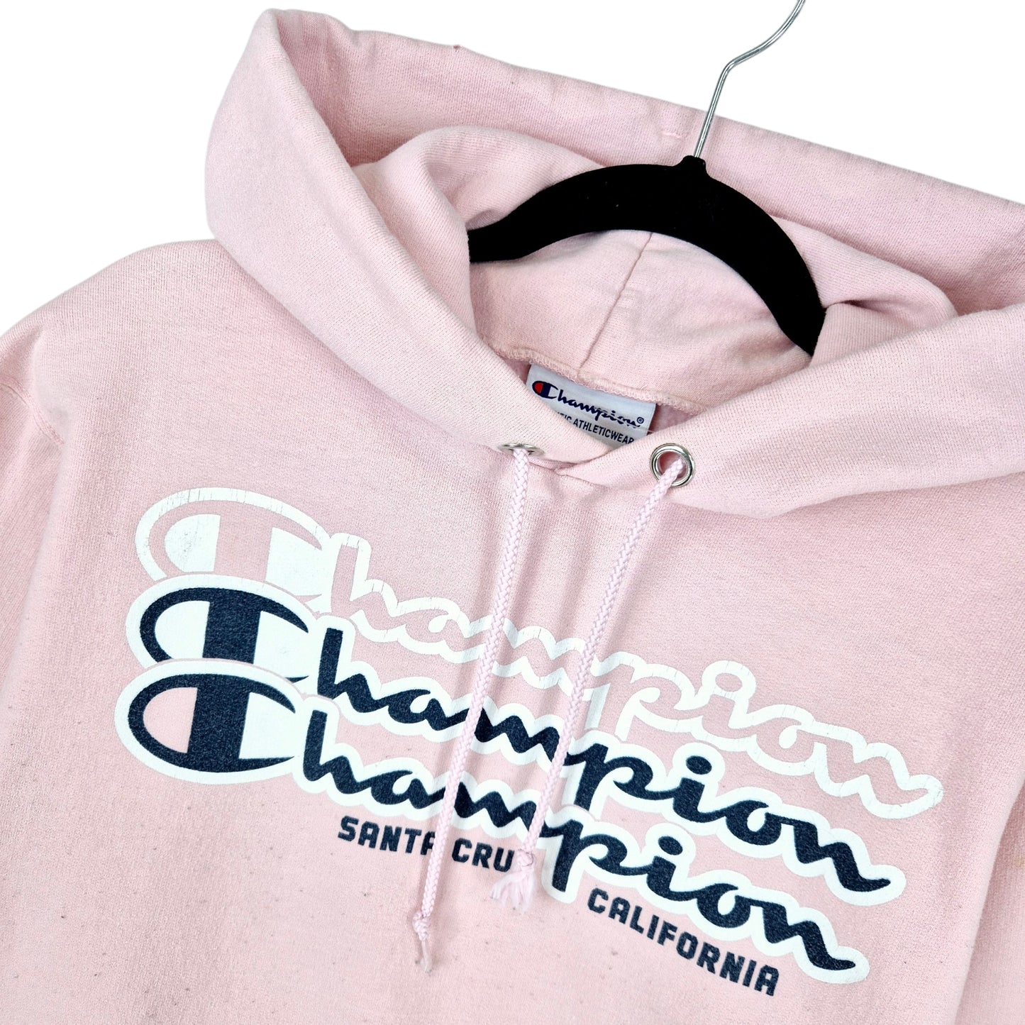 Champion Santa Cruz California Pink Hoodie Size S