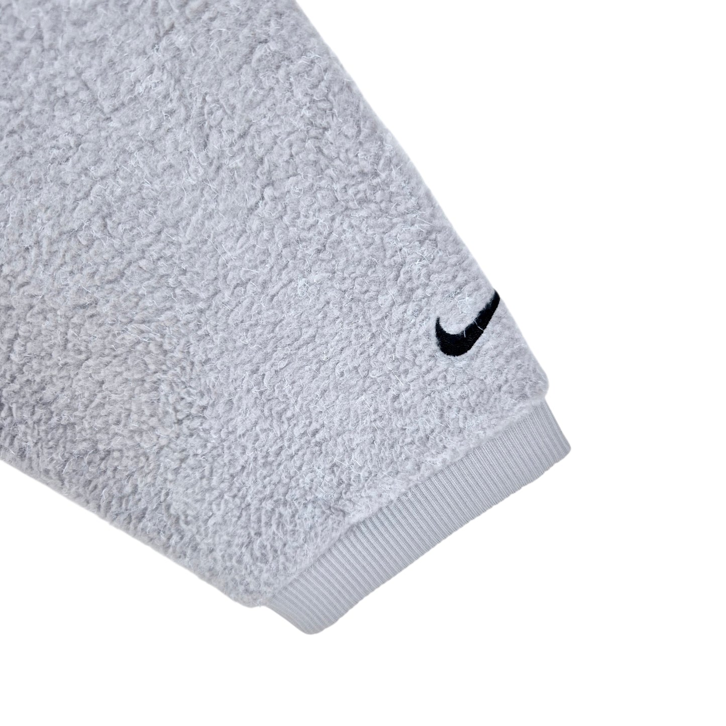 Nike Grey Fleece Turtleneck Jumper Size L