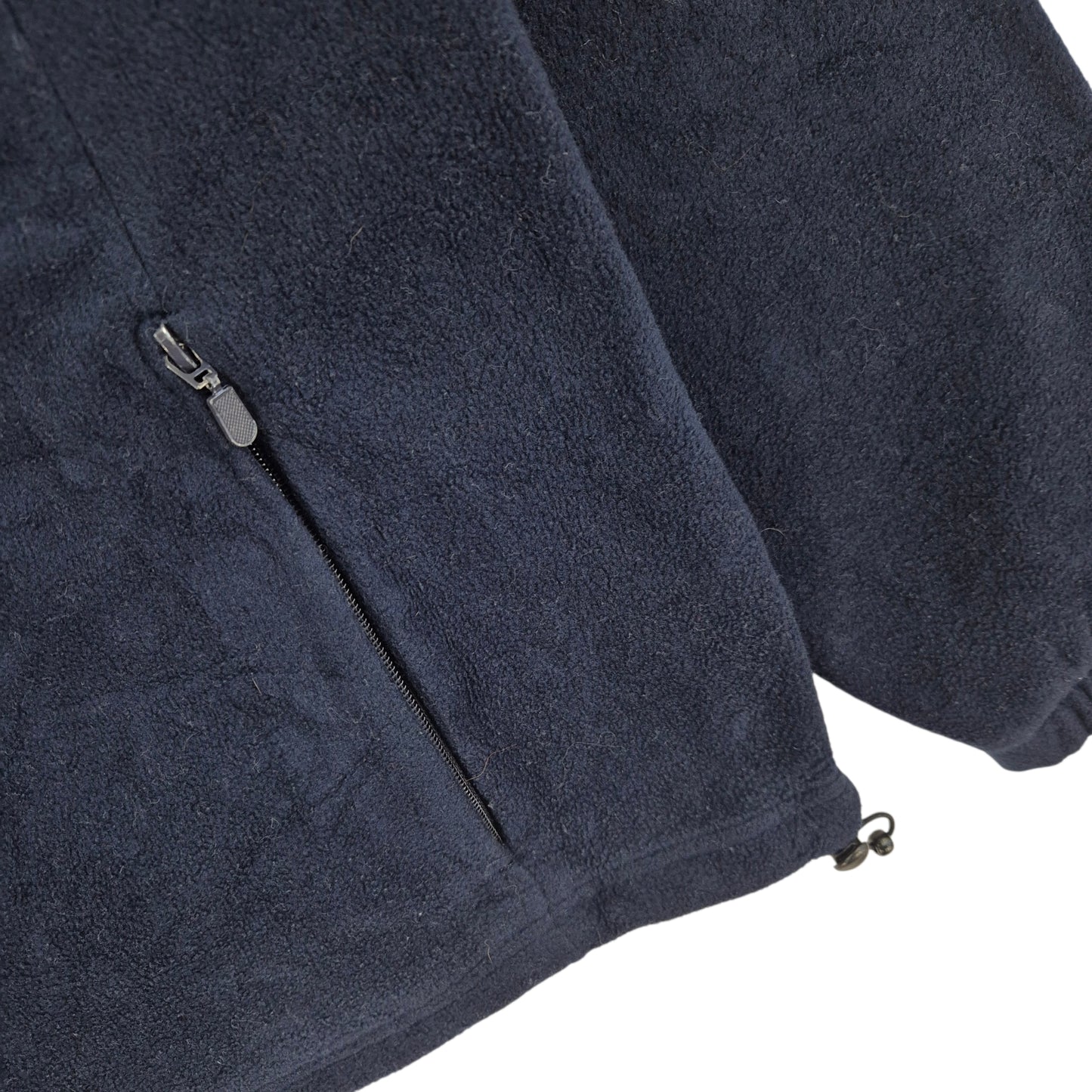 NFL Chicago Bears Dark Blue Fleece Zip Jumper Size XL