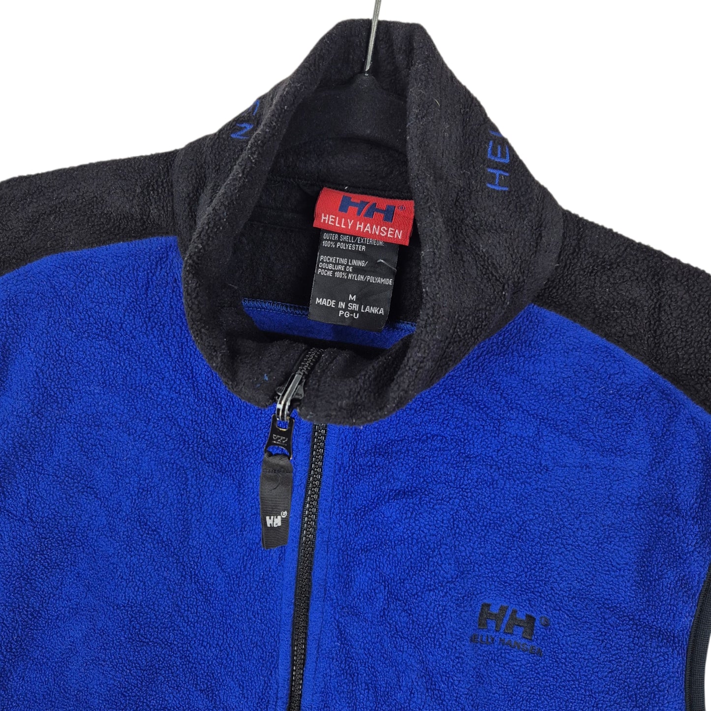 Vintage Helly Hansen 90's Blue Fleece Vest Size M