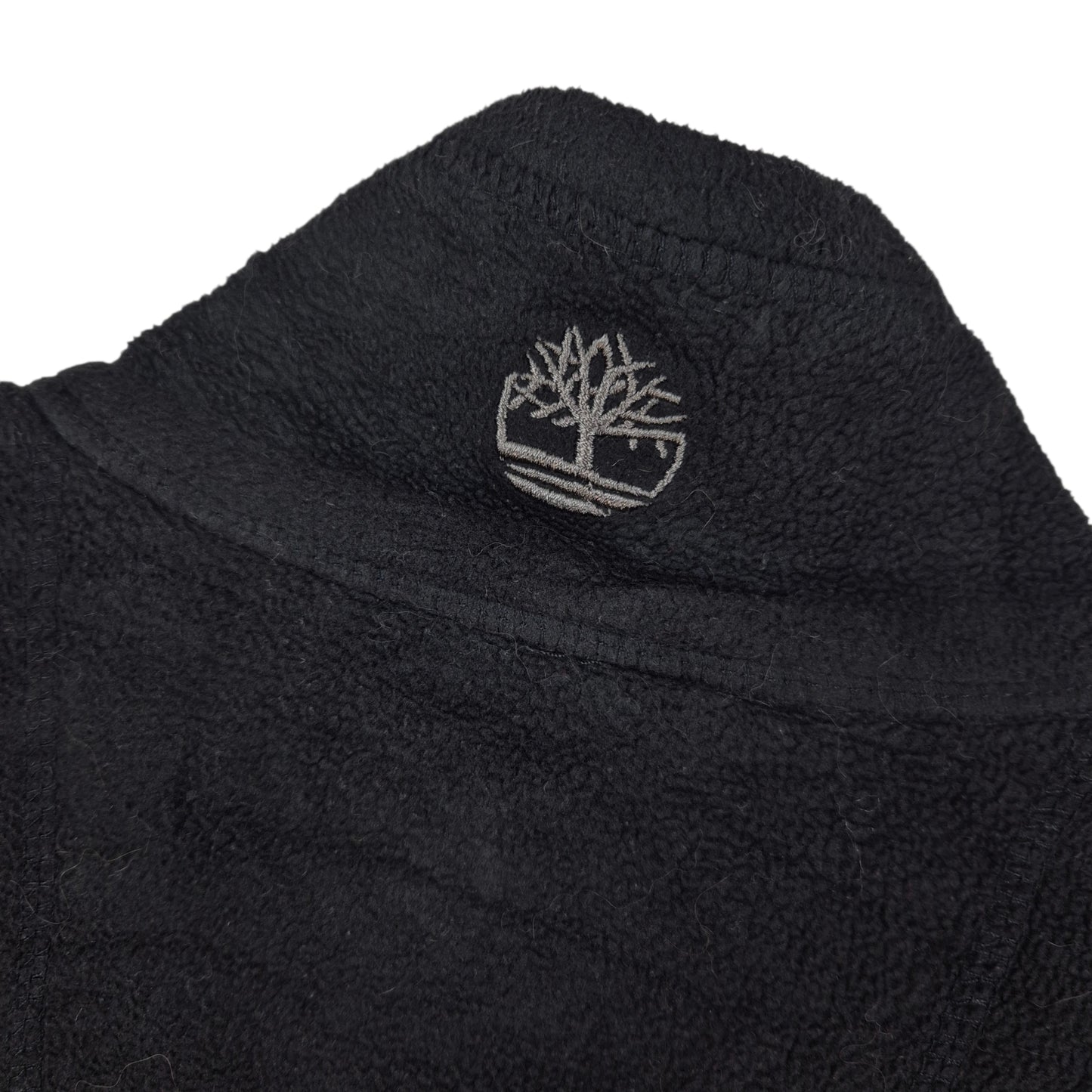 Timberland Black Fleece Vest Size M