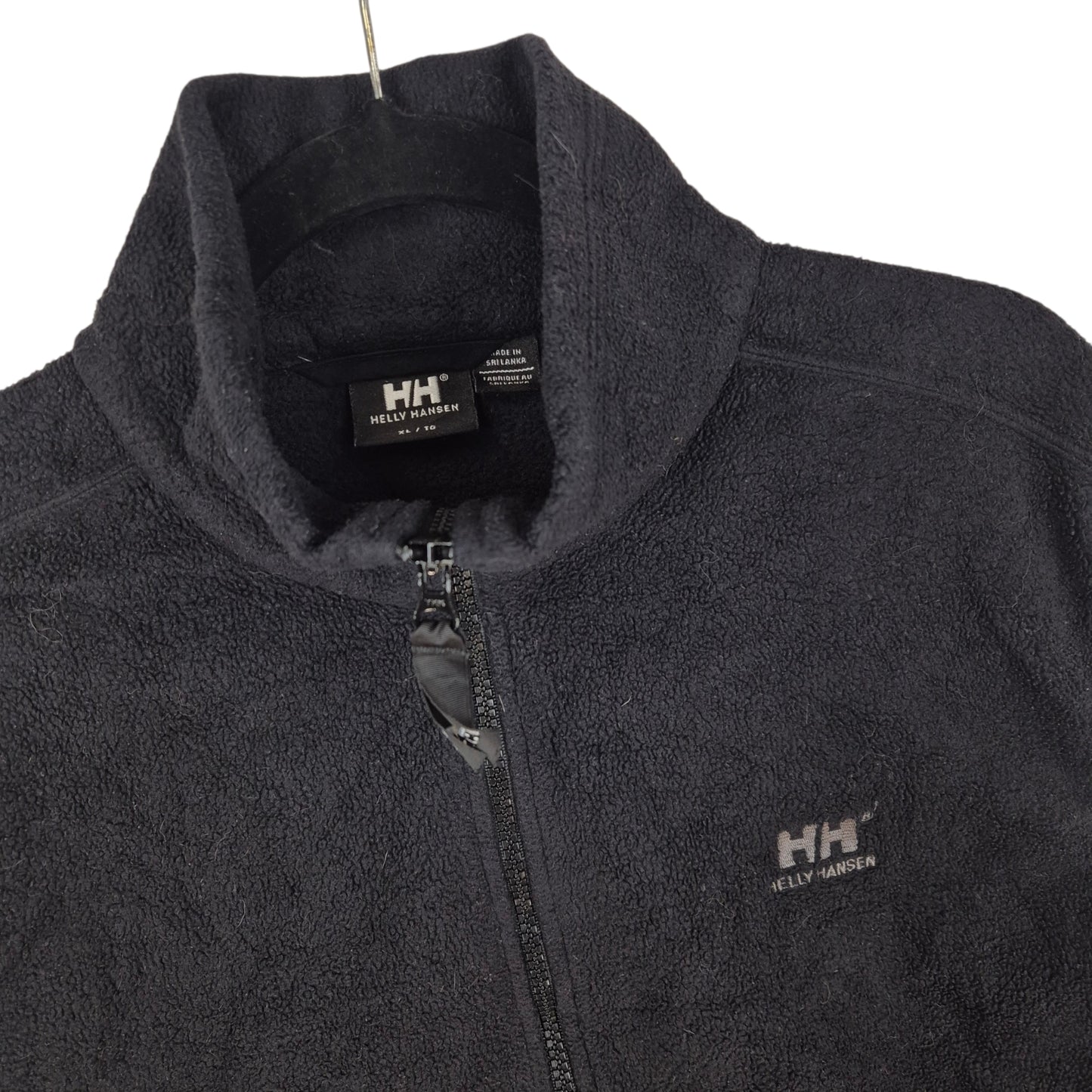 Helly Hansen Womens Black Fleece Vest Size XL
