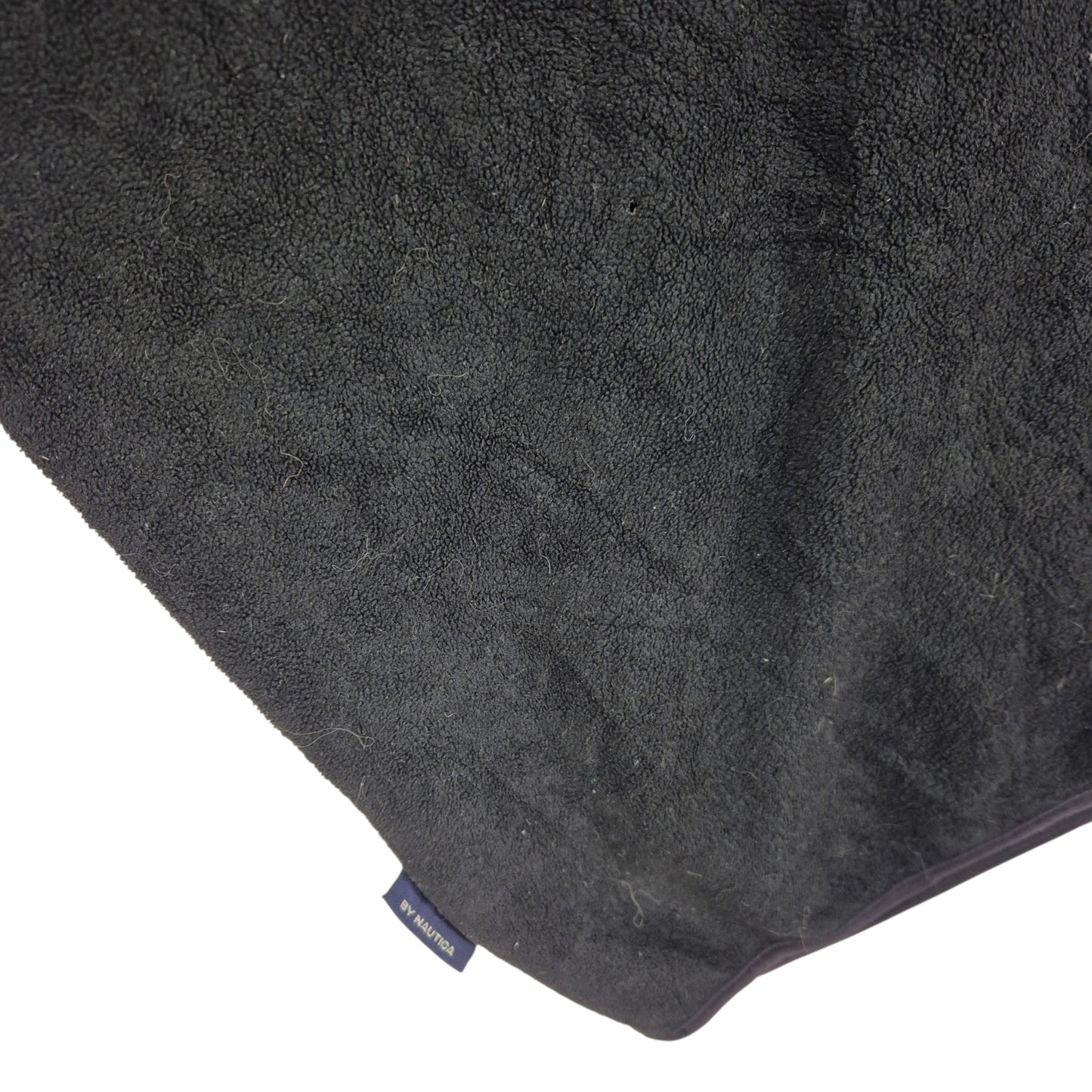 Vintage Nautica Competition 90's Black USA Made Fleece Jumper Size XL