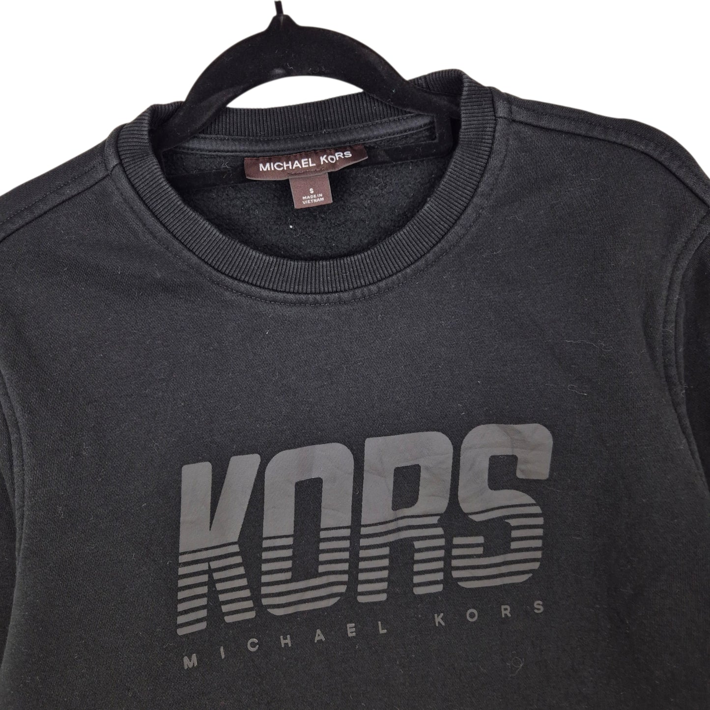 Michael Kors Black Crewneck Sweater Size S