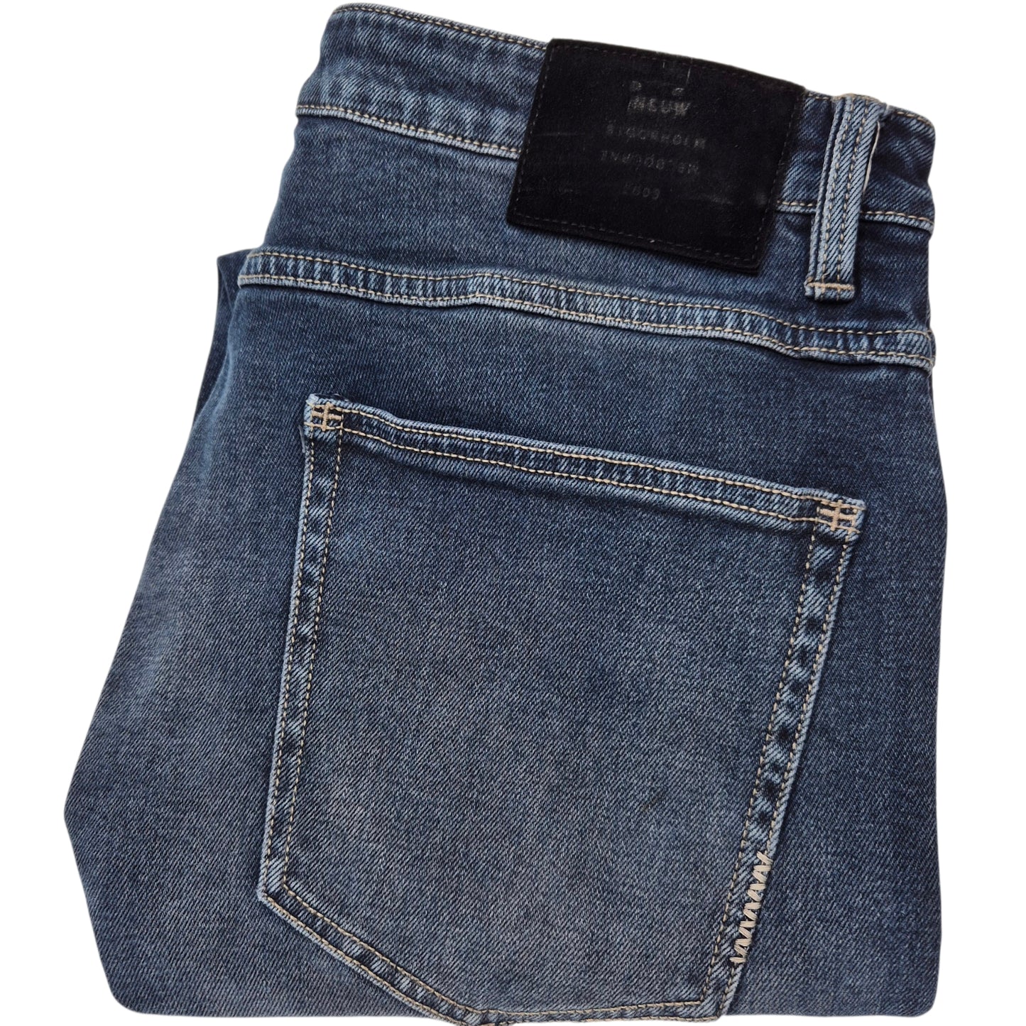 NEUW Jeans Dark Blue Heavy Cropped Denim W34