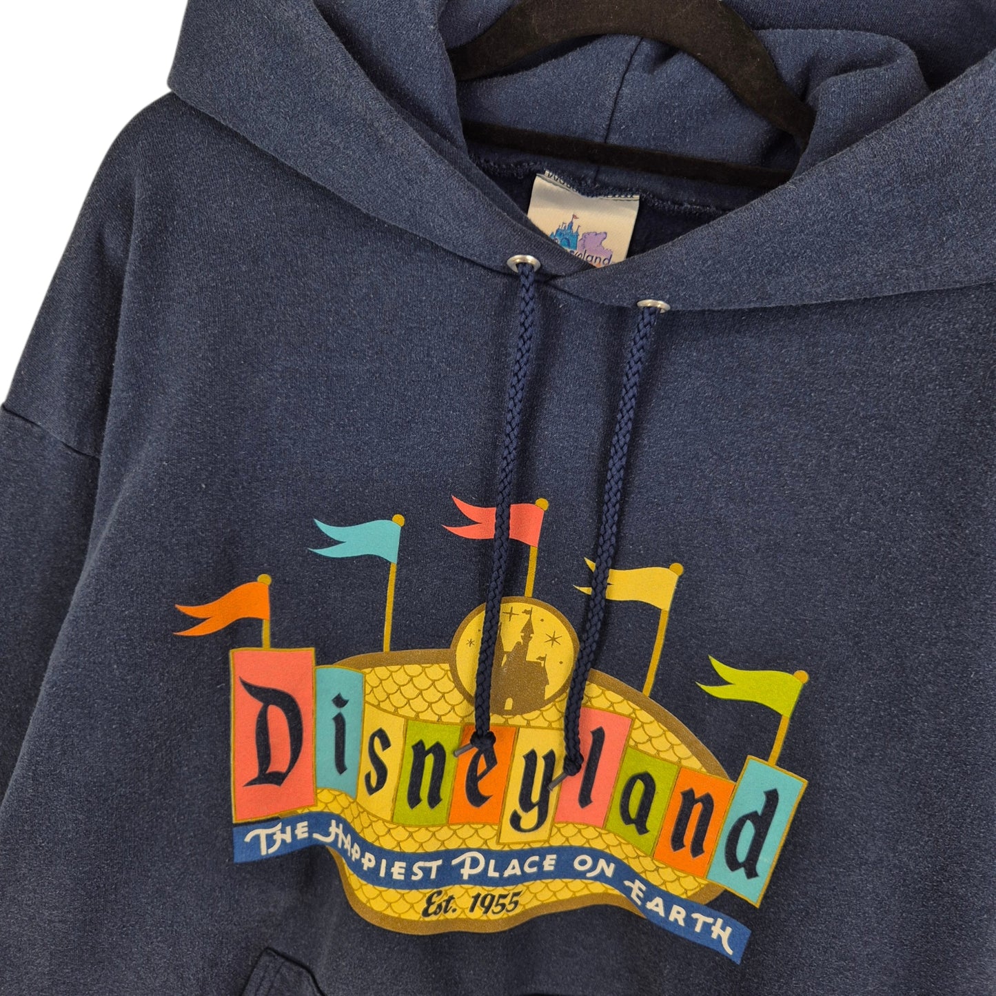 Disneyland Resort Dark Blue Hoodie Size L