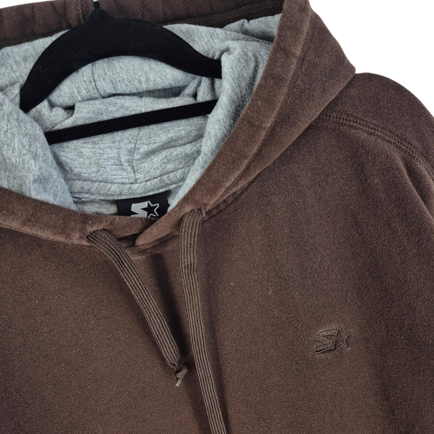 Vintage Starter 2000's Brown Hoodie Size XL
