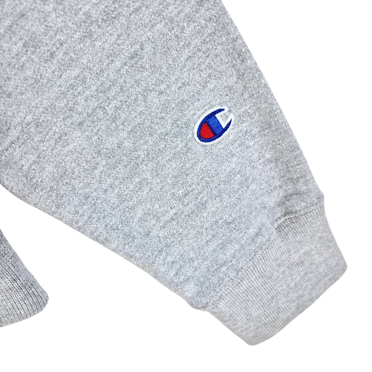 Champion Reverse Weave Womens Light Grey Heavy Hoodie Size S