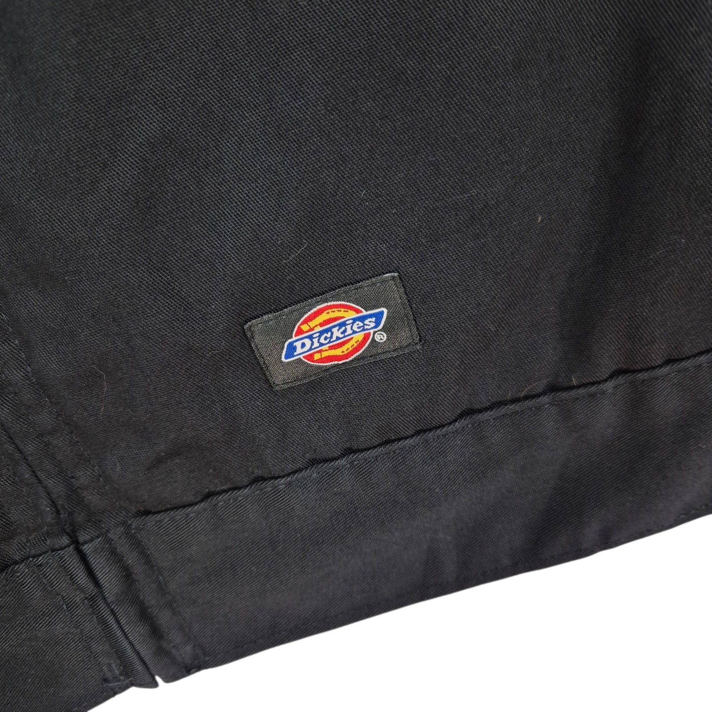 Vintage Dickies Black Ball Ferry Line Embroidered Quilted Jacket Size S