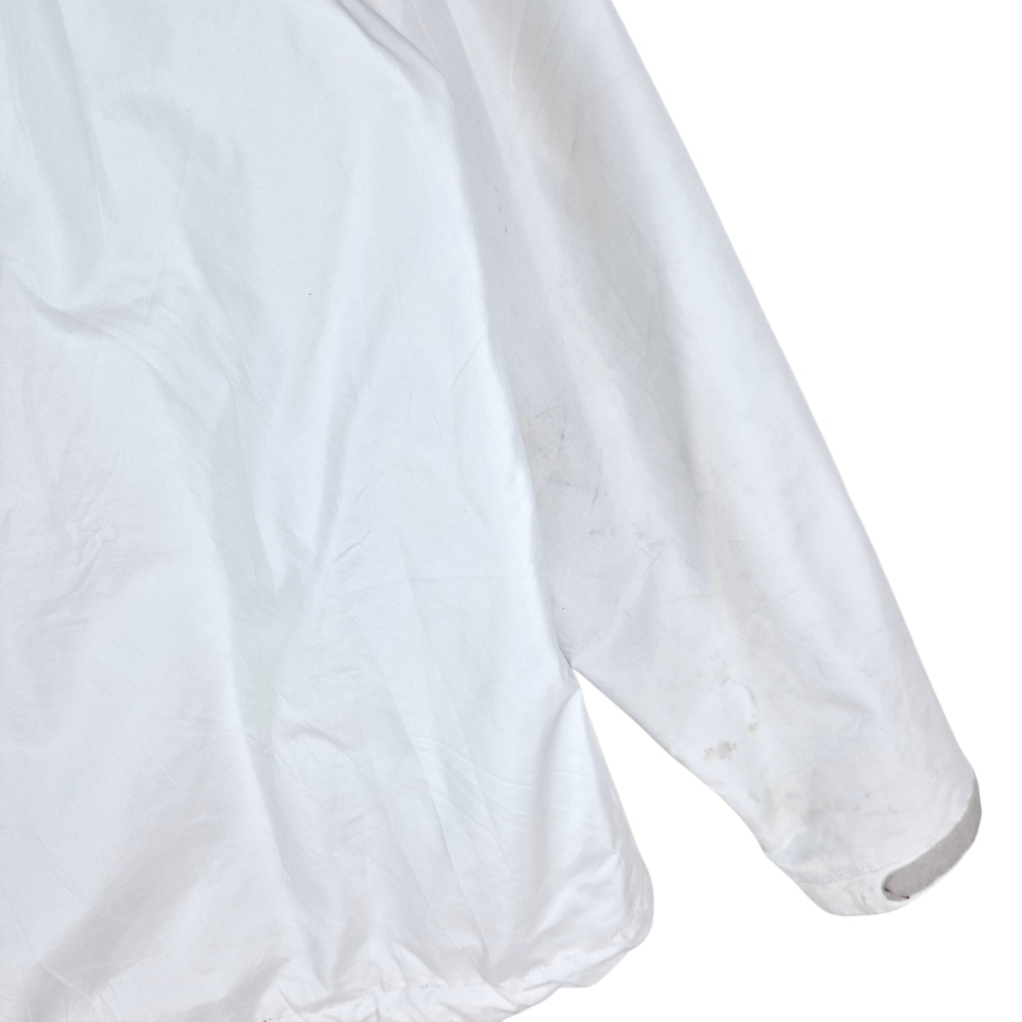 Helly Hansen White Nylon Windbreaker Jacket Size M