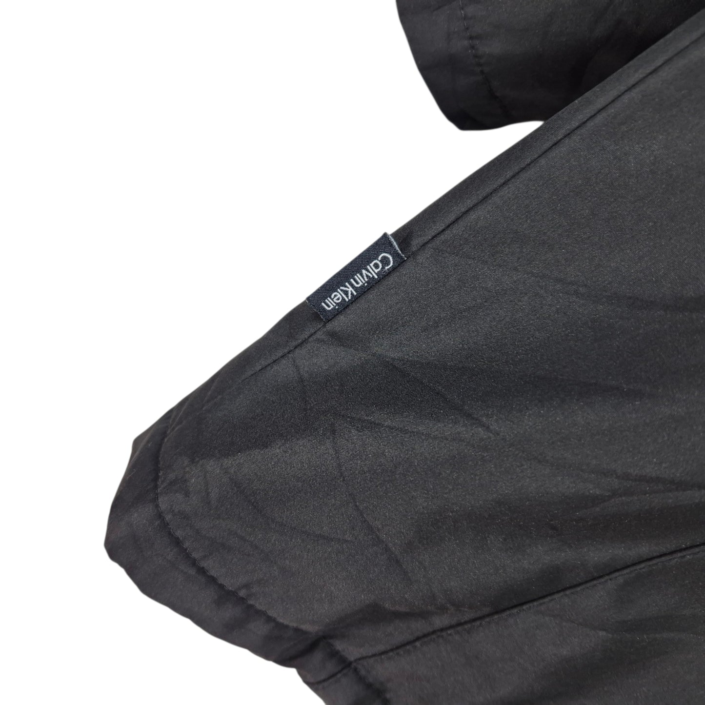 Calvin Klein Black Fleece Insulated Windbreaker Jacket Size S