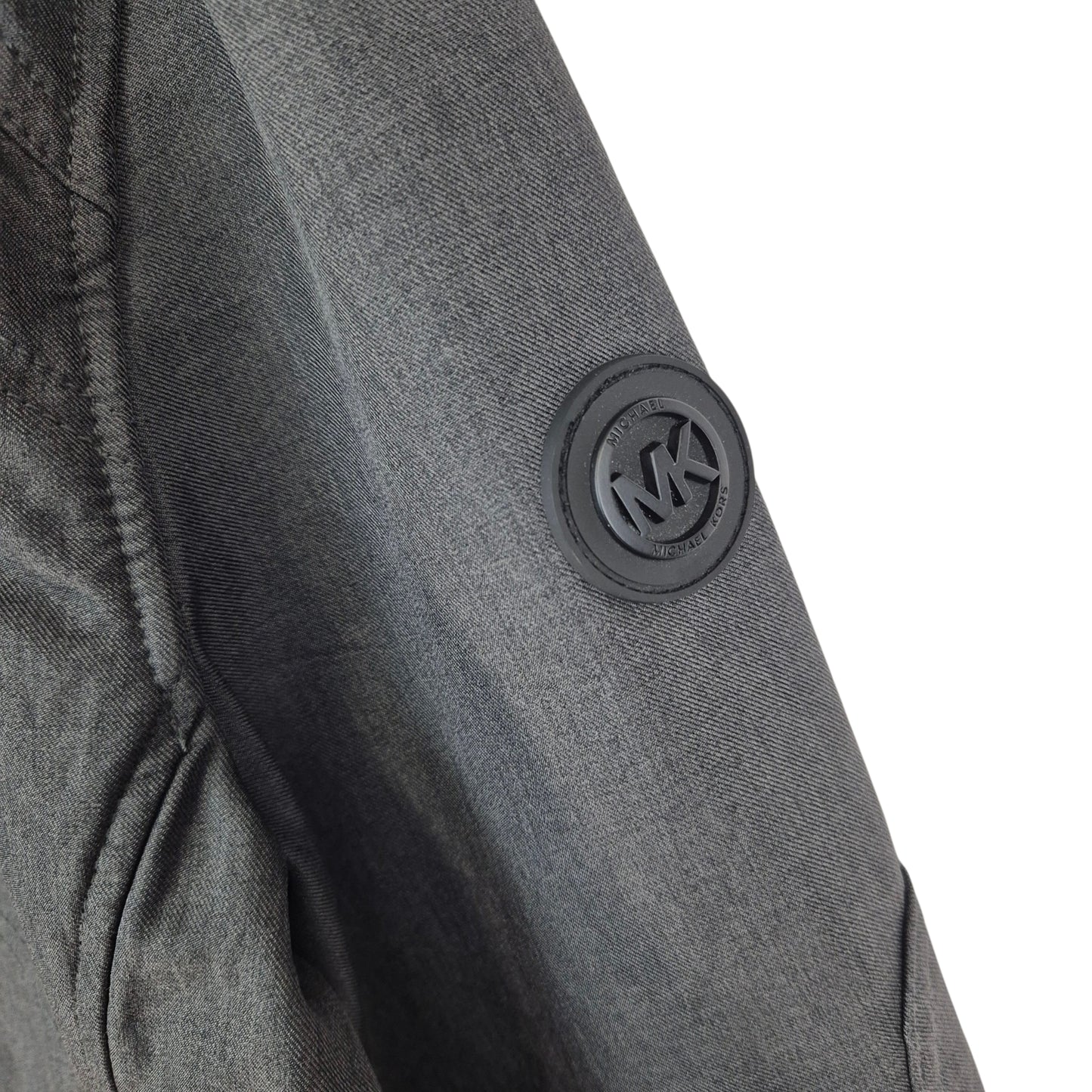 Michael Kors Dark Grey Bomber Jacket Size XL