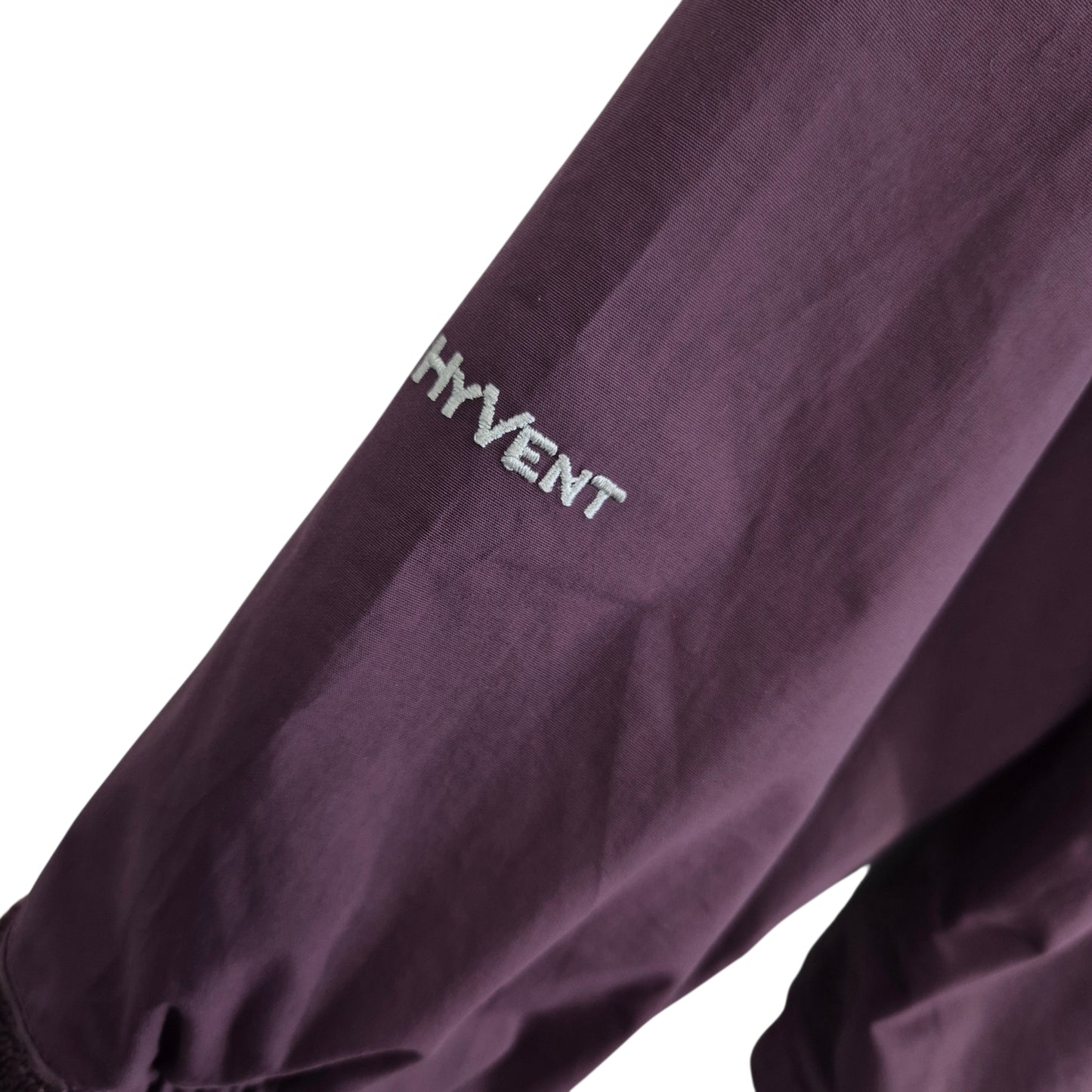 The North Face Womens Purple HyVent Nylon Jacket Size L
