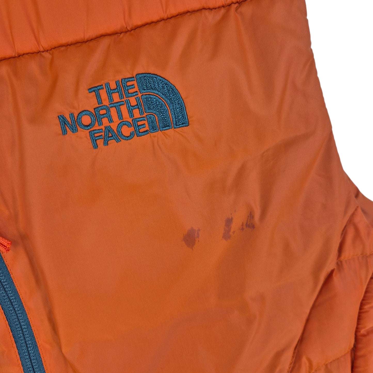 The North Face Orange Padded Vest Size L