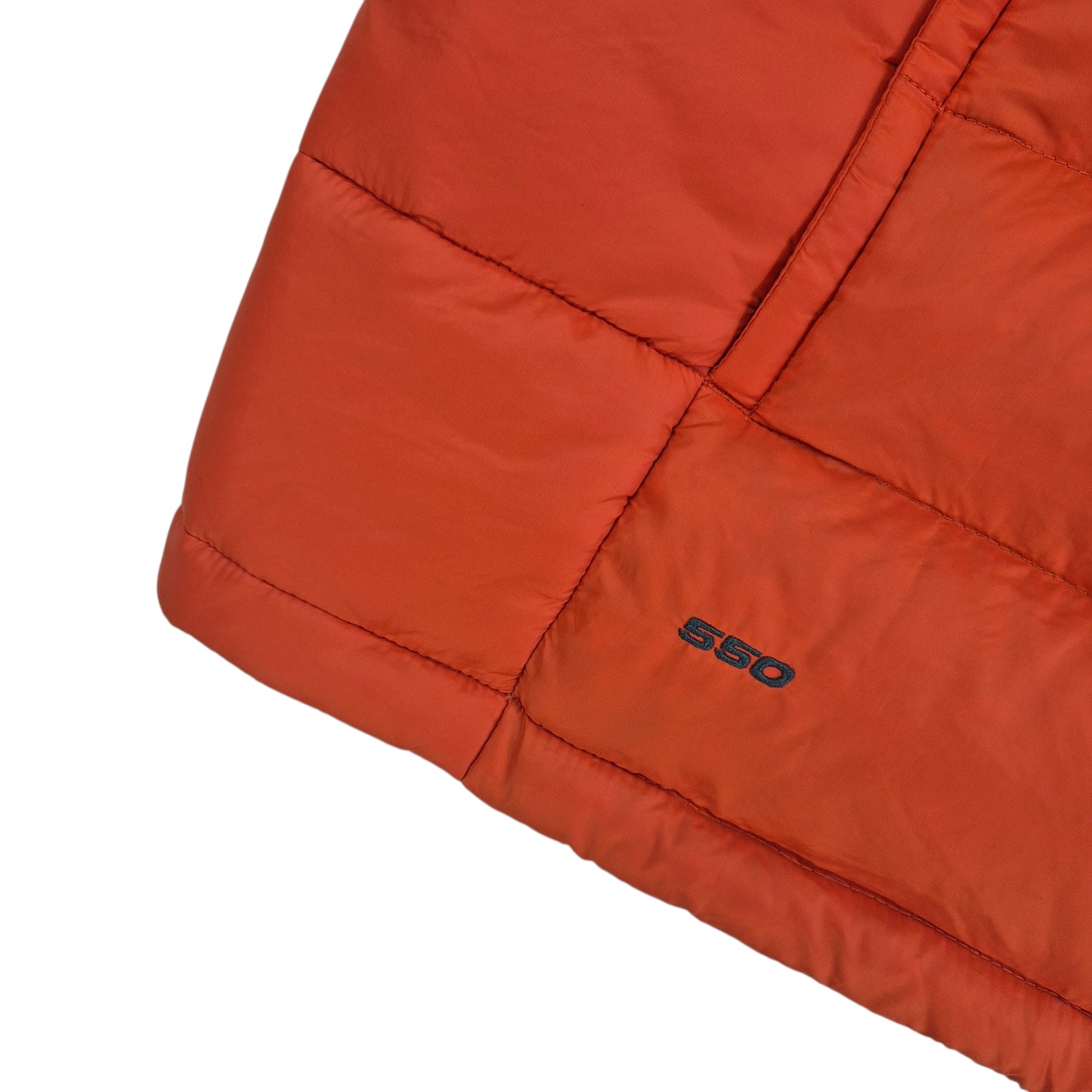 The North Face Orange Padded Vest Size L