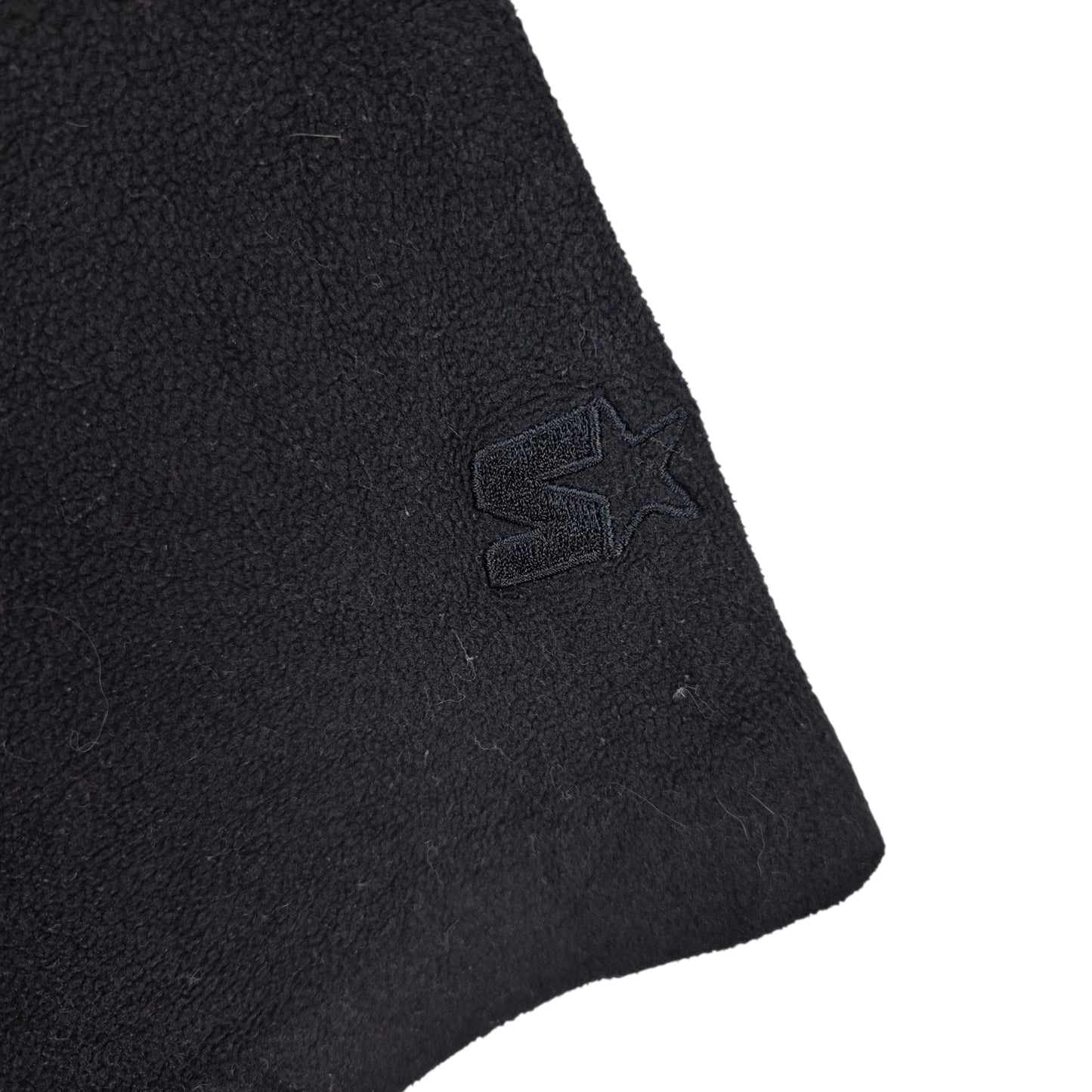 Vintage Starter 2000's Black Fleece Zip Jumper Size M