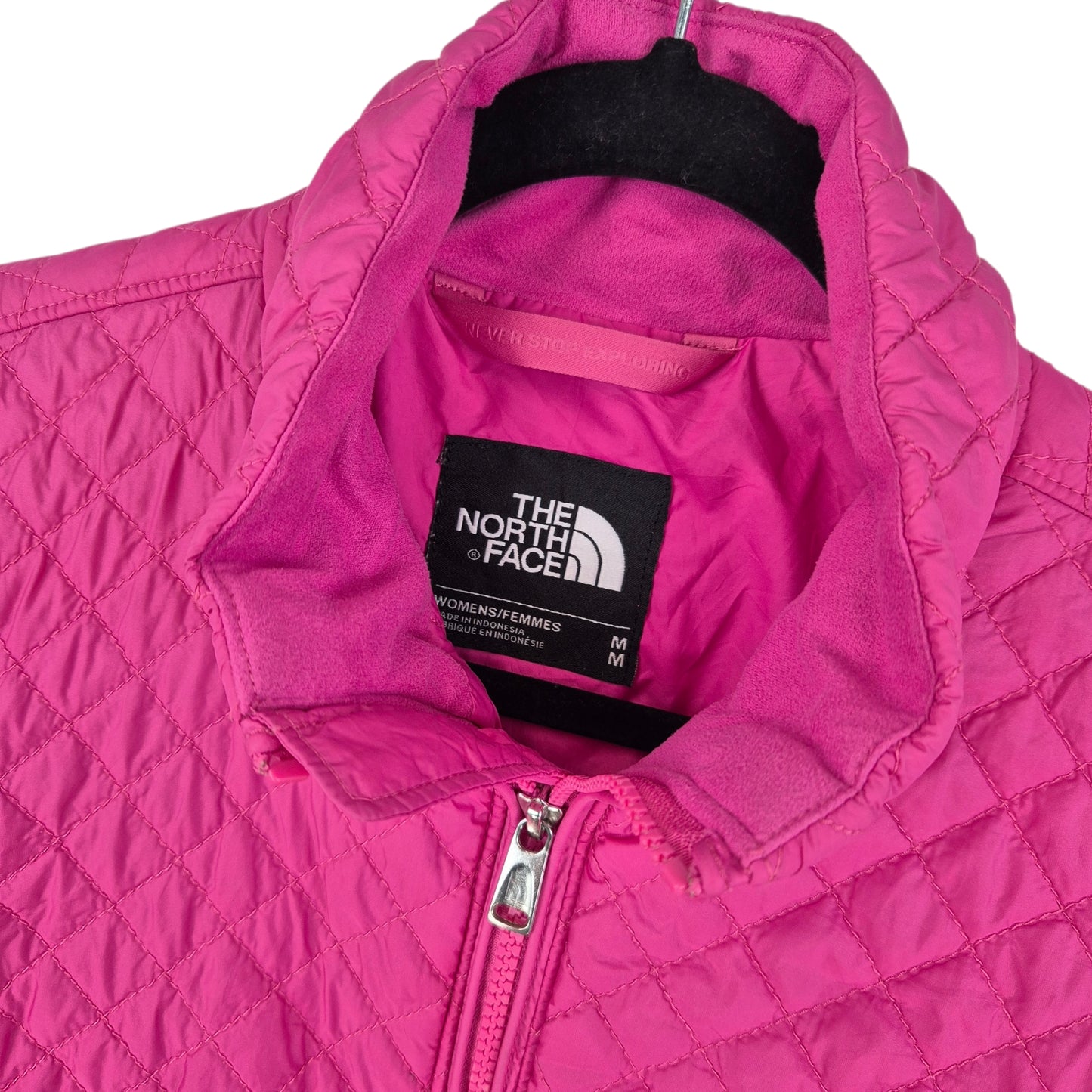 The North Face Womens Pink Padded Jacket Size M