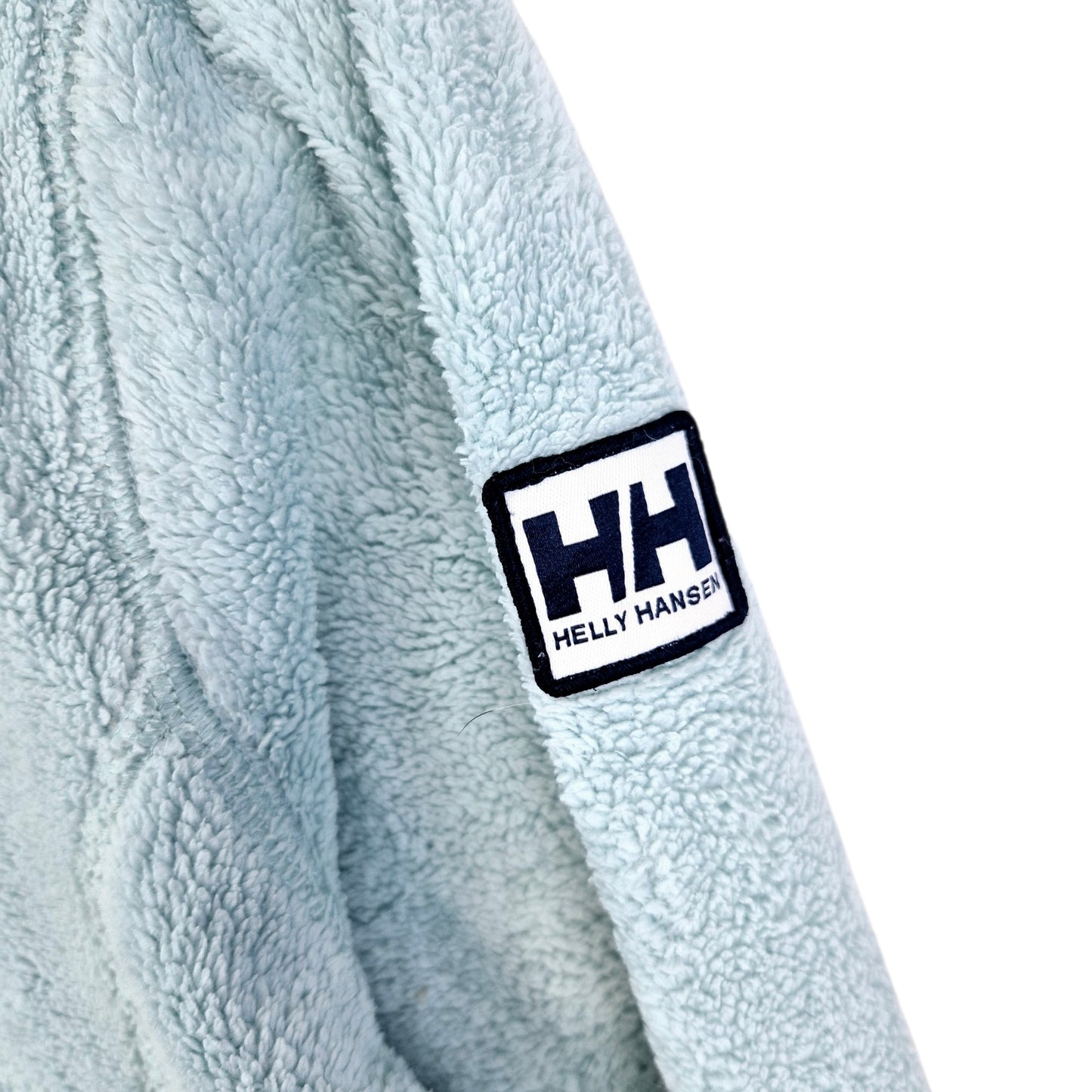 Helly Hansen Womens Light Grey Quarter Zip Fleece Jumper Size L