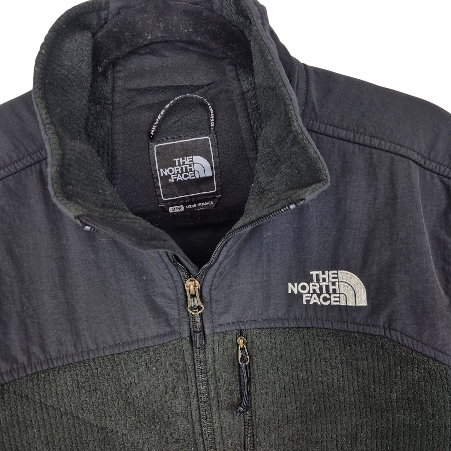 The North Face Black Fleece Zip Jumper Size M