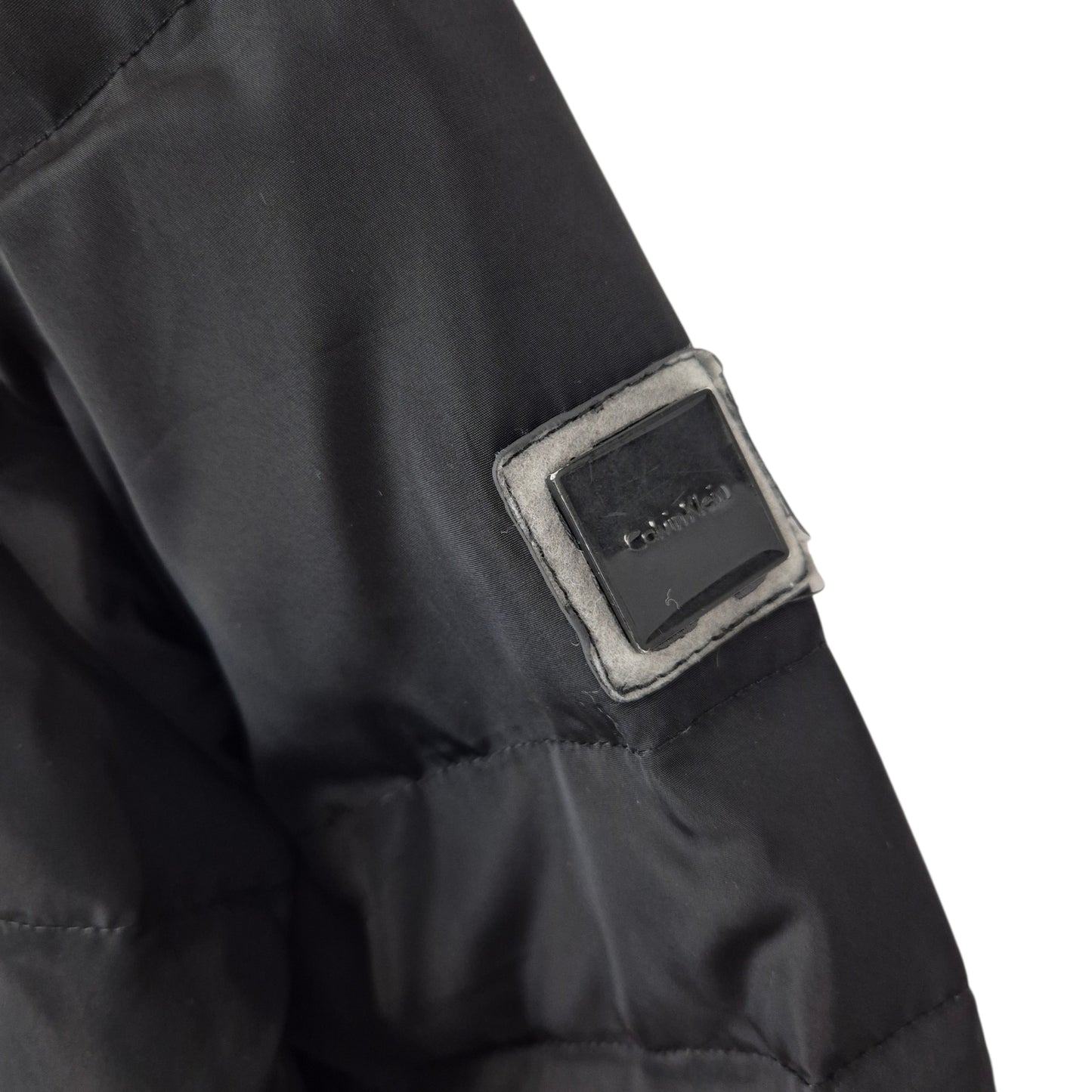 Calvin Klein Womens Black Down Jacket Size M