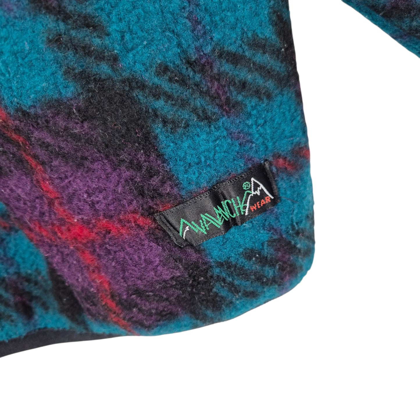 Vintage Arctic Fleece by Mendra Mills 80's Green Fleece Jumper Size M