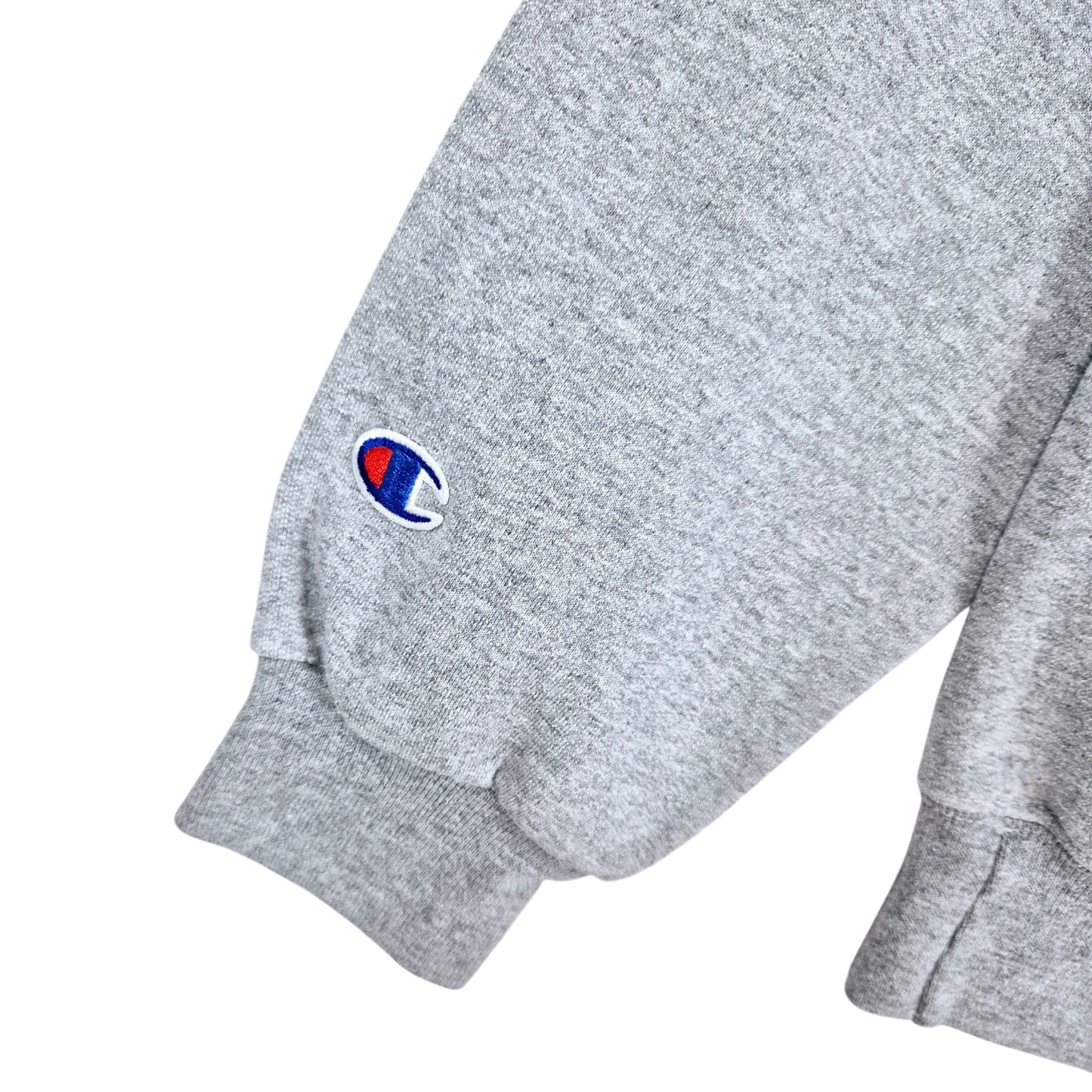 Champion University of Akron Light Grey Crewneck Sweater Size S