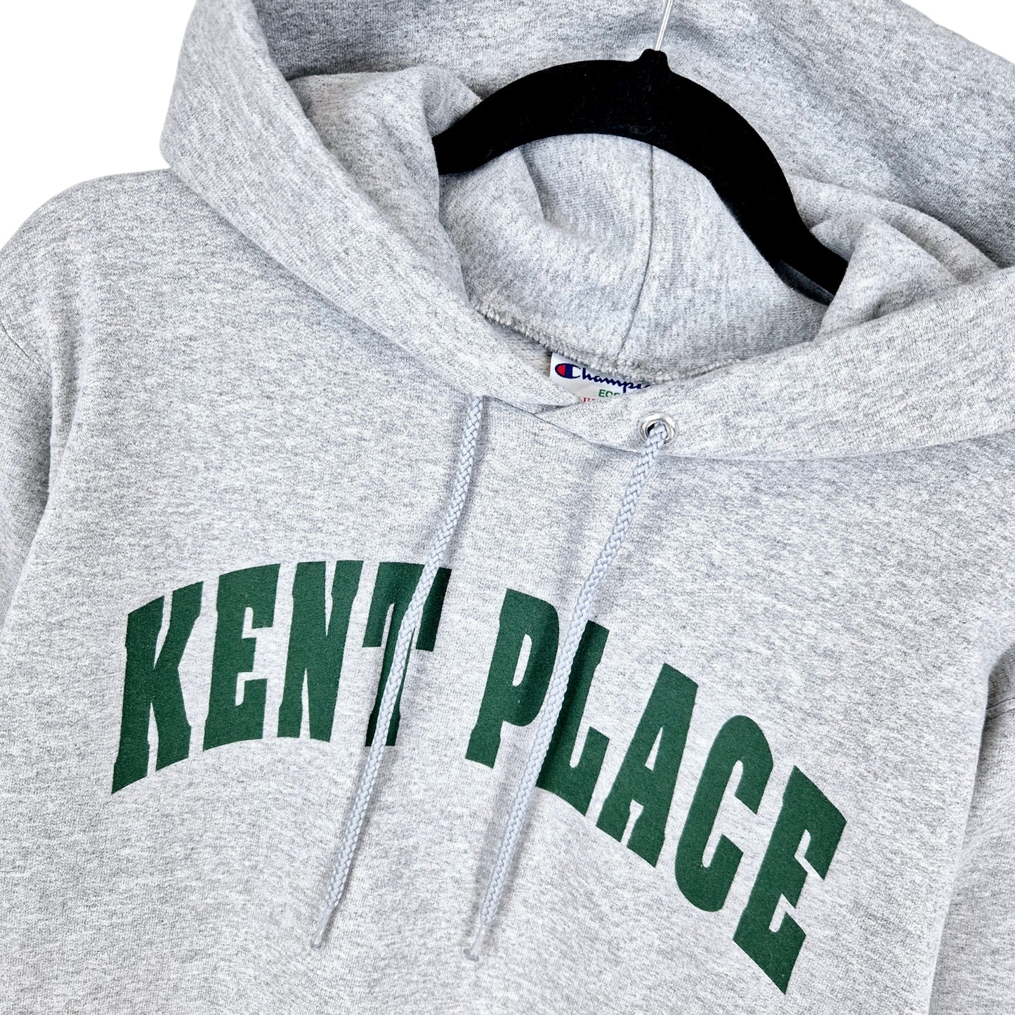 Champion Kent Place Light Grey Hoodie Size S