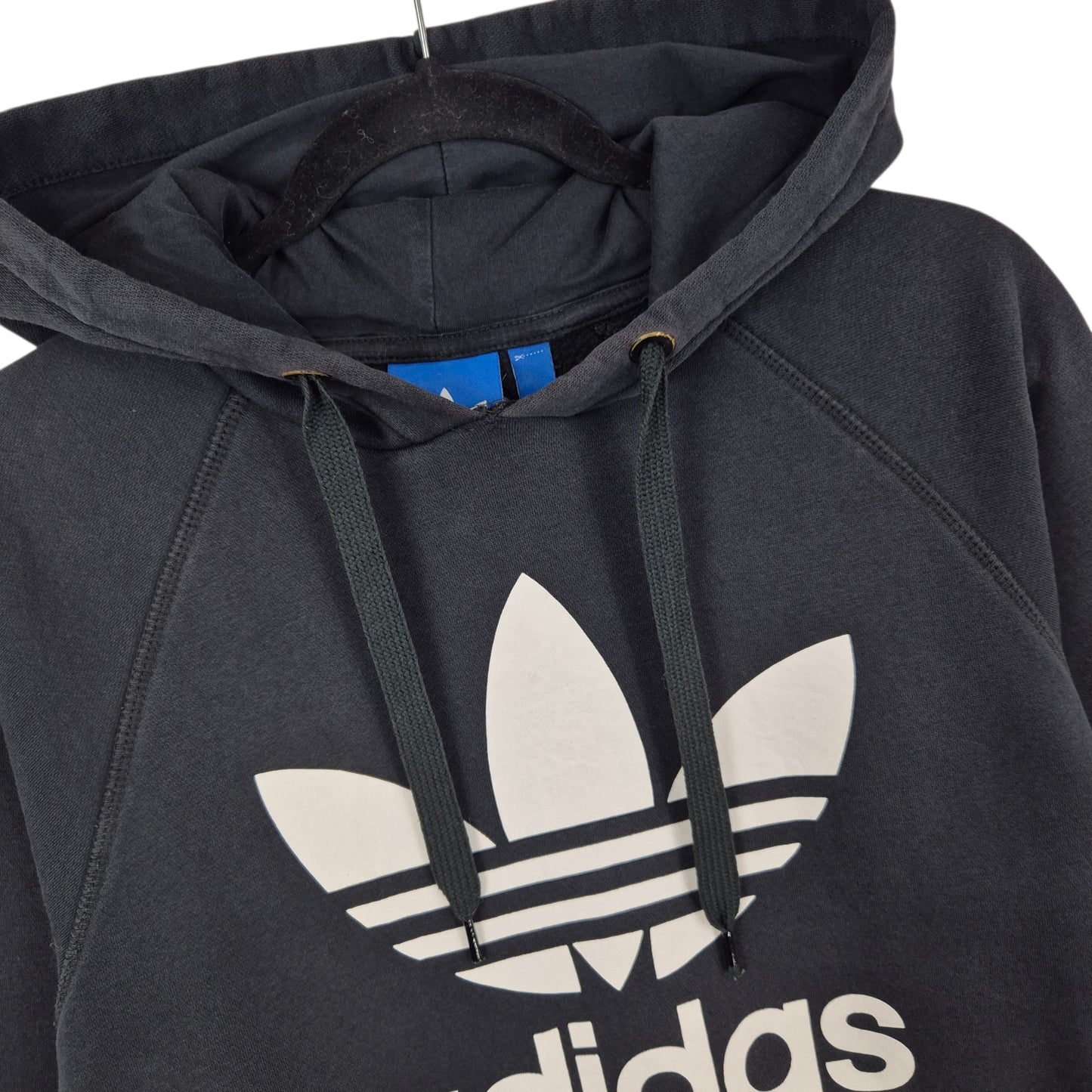 Adidas Black Monogram Hoodie Size M
